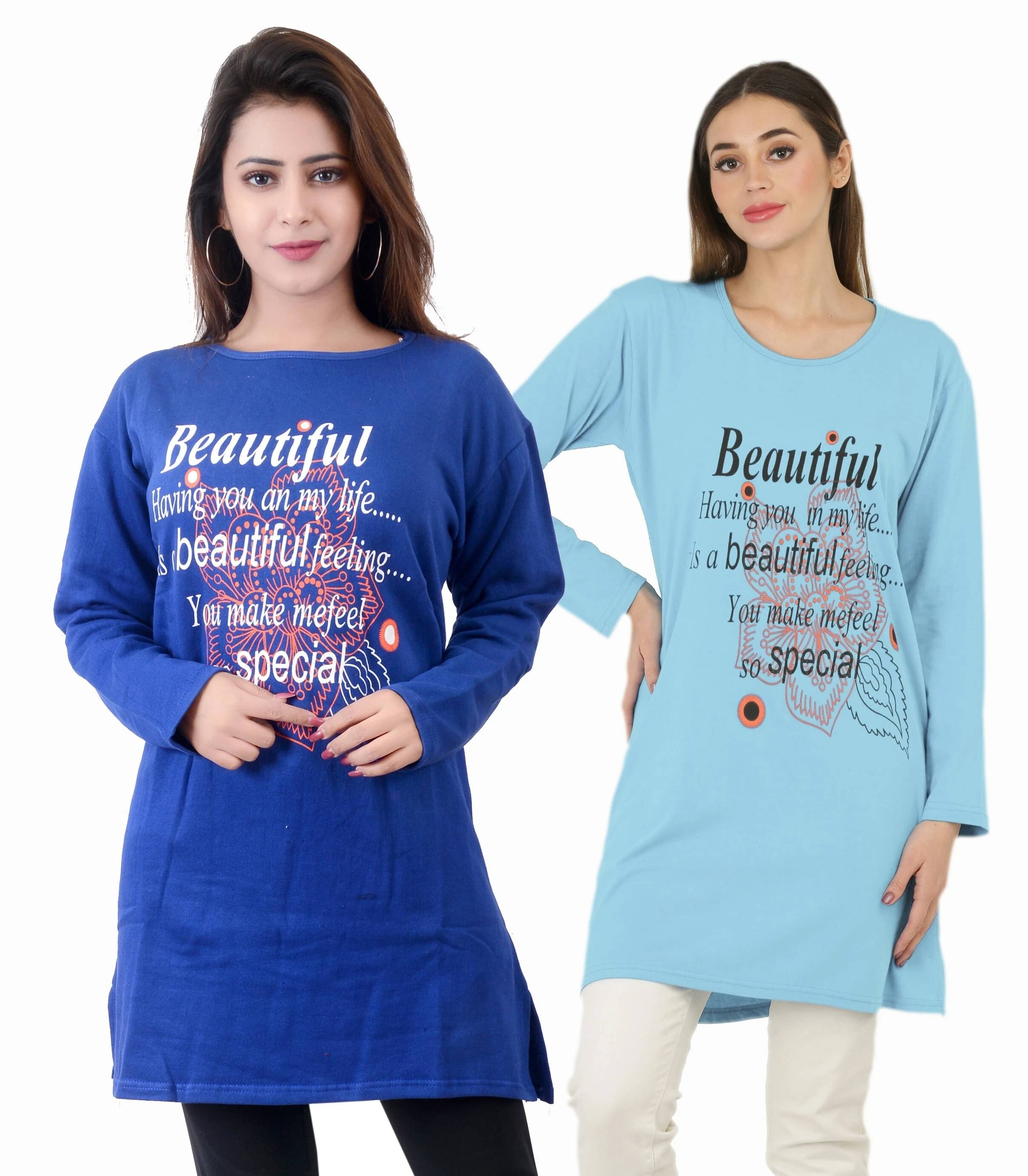 Ddaspration Women's Cotton Blend Regular Top ( Multicolor ) Ddaspration Women's Cotton Blend Regular Top ( Multicolor )