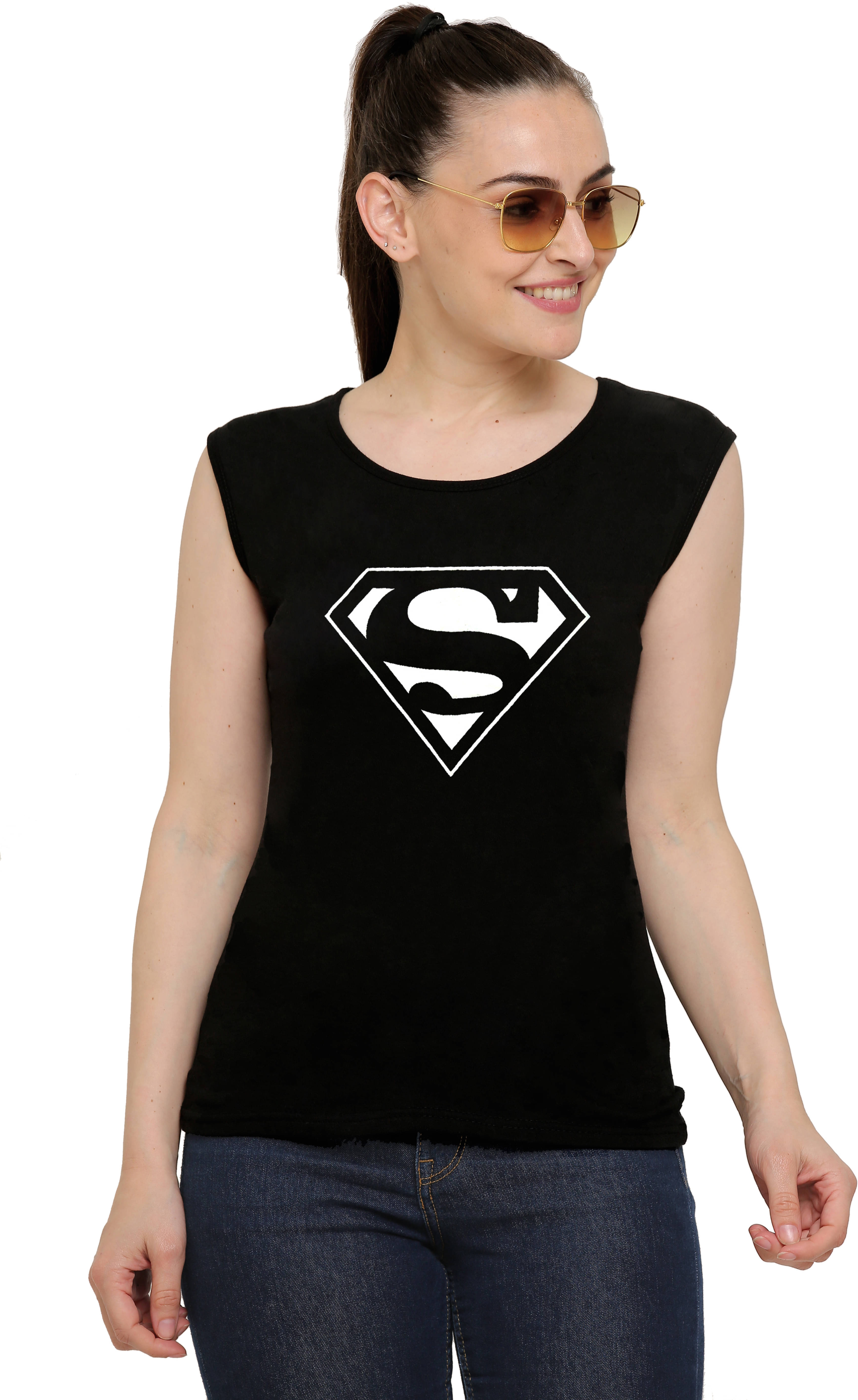 Ddaspration Women's Cotton Blend Regular Top ( Black ) Ddaspration Women's Cotton Blend Regular Top ( Black )