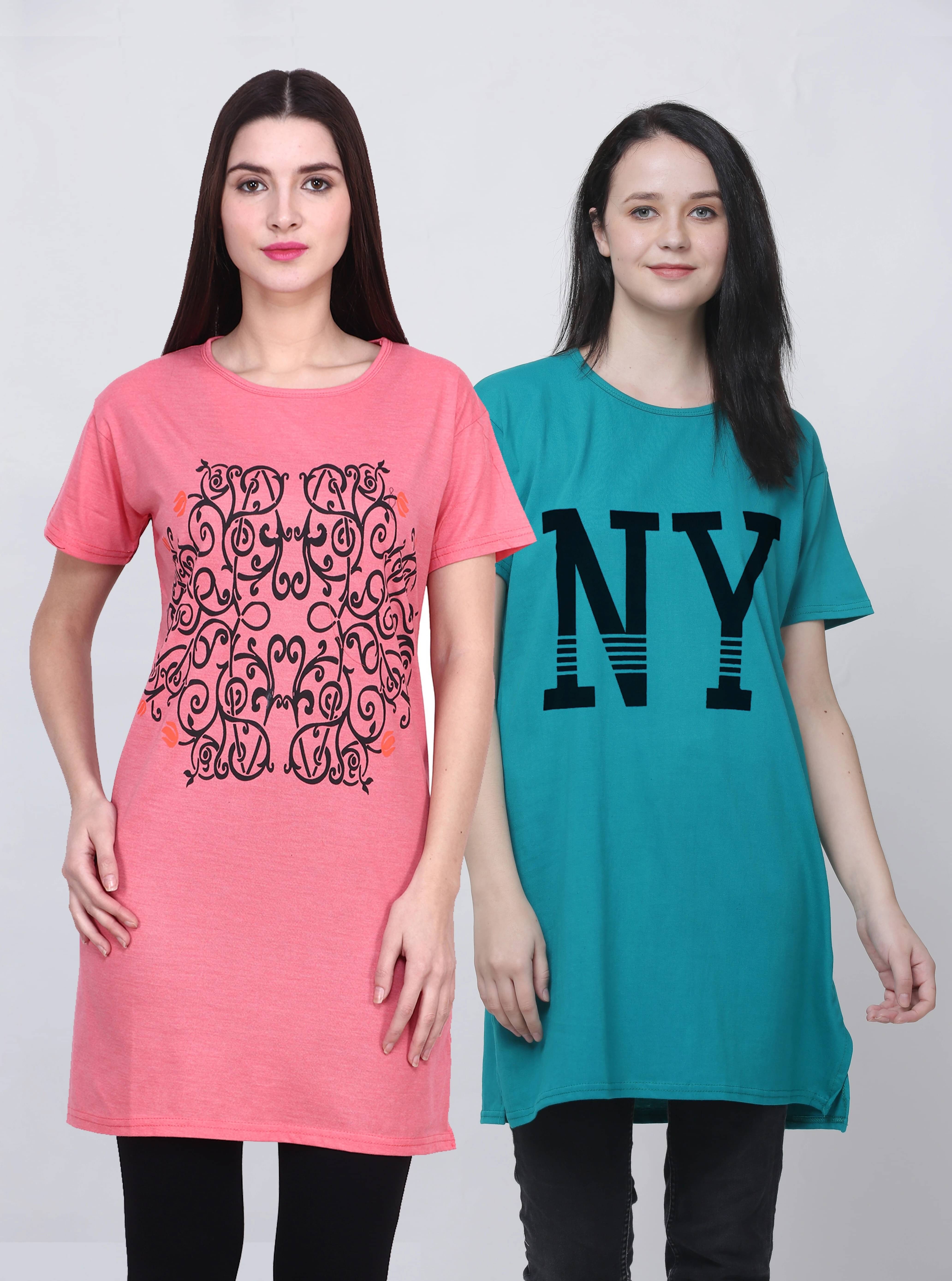 Ddaspration Women's Cotton Blend Regular Top ( Multicolor ) Ddaspration Women's Cotton Blend Regular Top ( Multicolor )