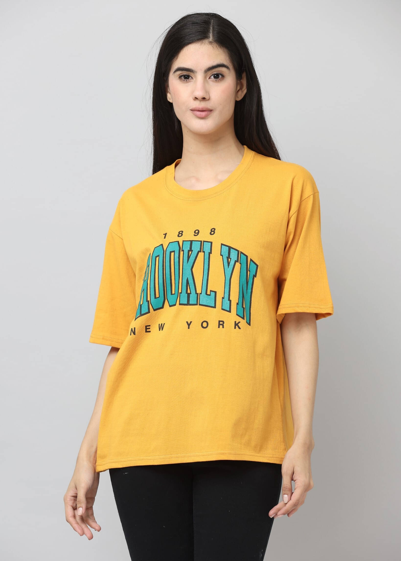 Ddaspration Women's Cotton Blend Regular Top ( Yellow ) Ddaspration Women's Cotton Blend Regular Top ( Yellow )