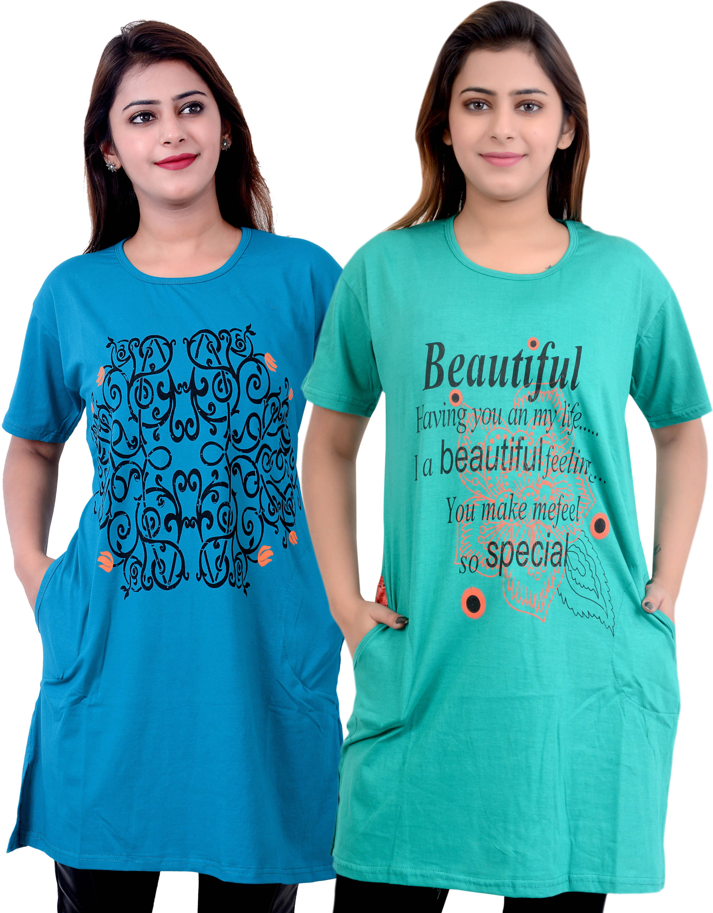     			Ddaspration Women's Cotton Blend Regular Top ( Multicolor )