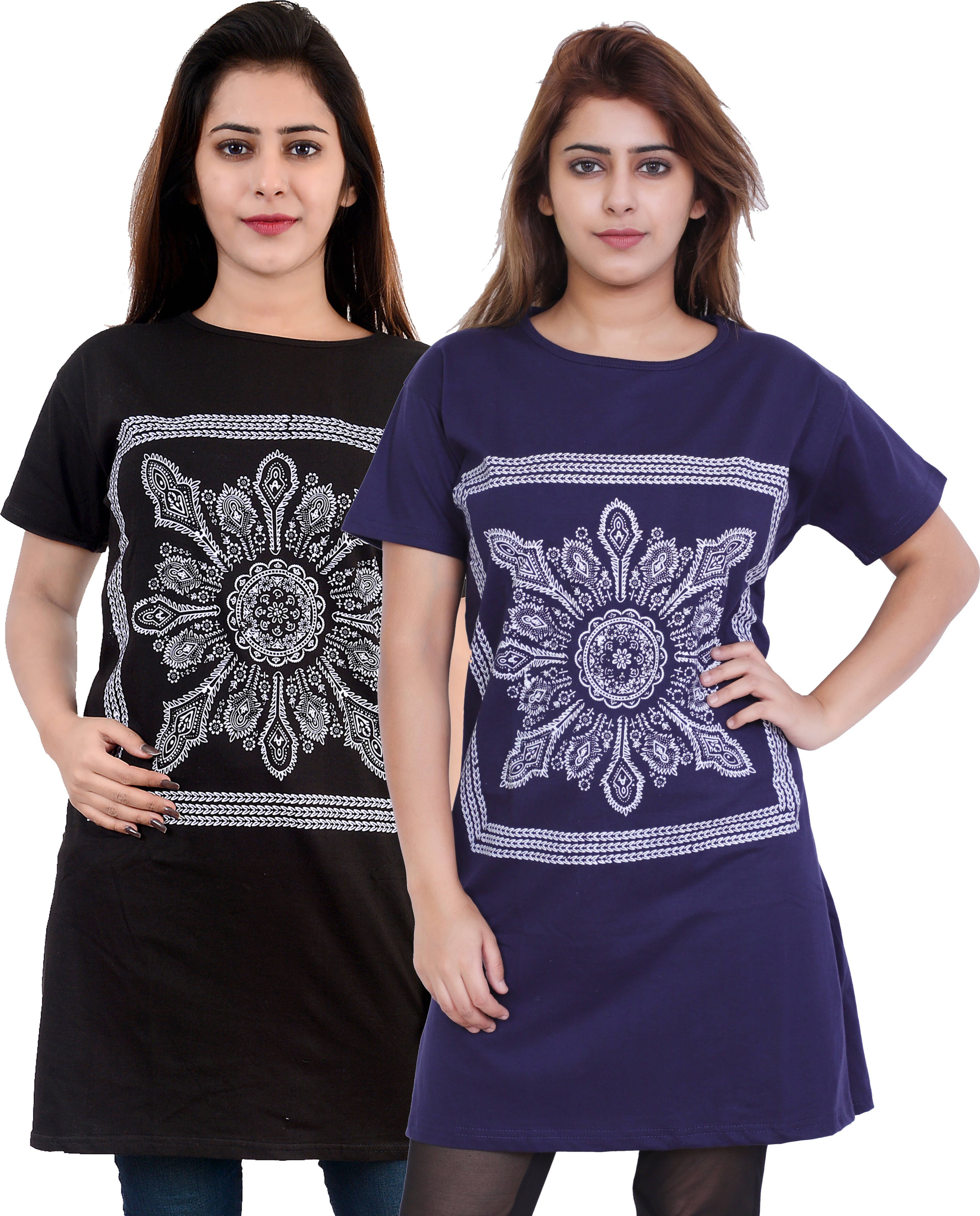     			Ddaspration Women's Cotton Blend Regular Top ( Multicolor )