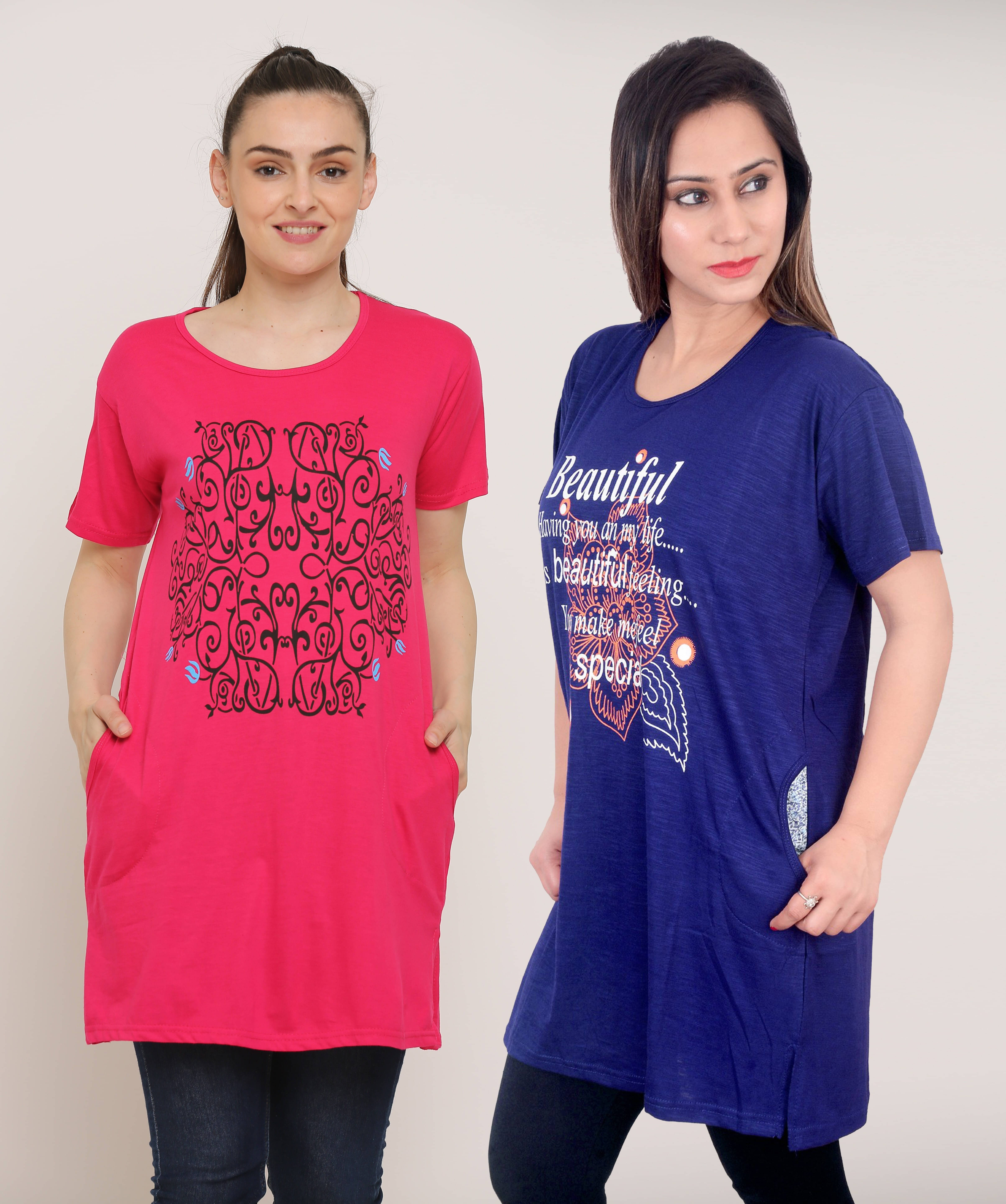     			Ddaspration Women's Cotton Blend Regular Top ( Multicolor )