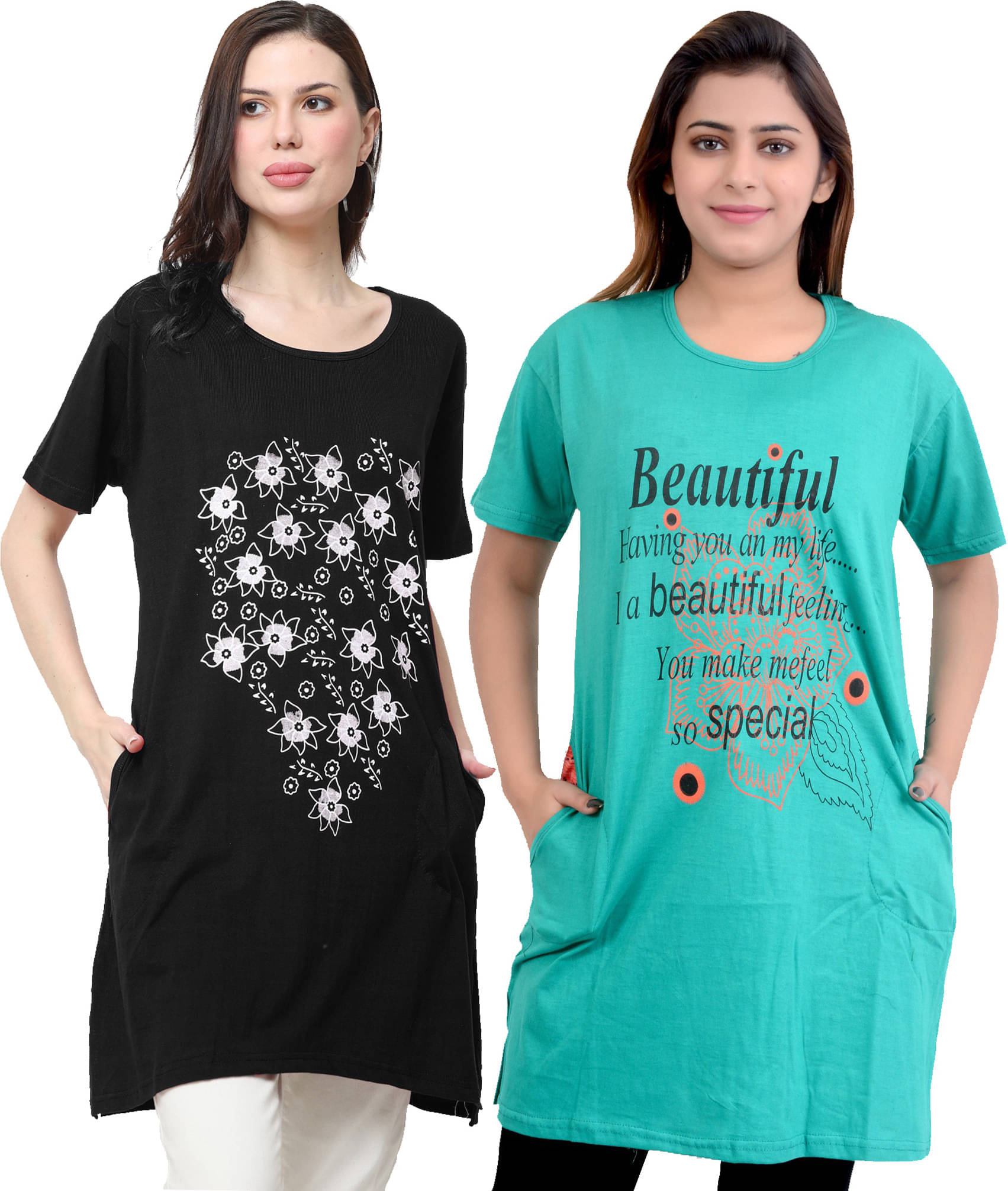 Ddaspration Women's Cotton Blend Regular Top ( Multicolor ) Ddaspration Women's Cotton Blend Regular Top ( Multicolor )