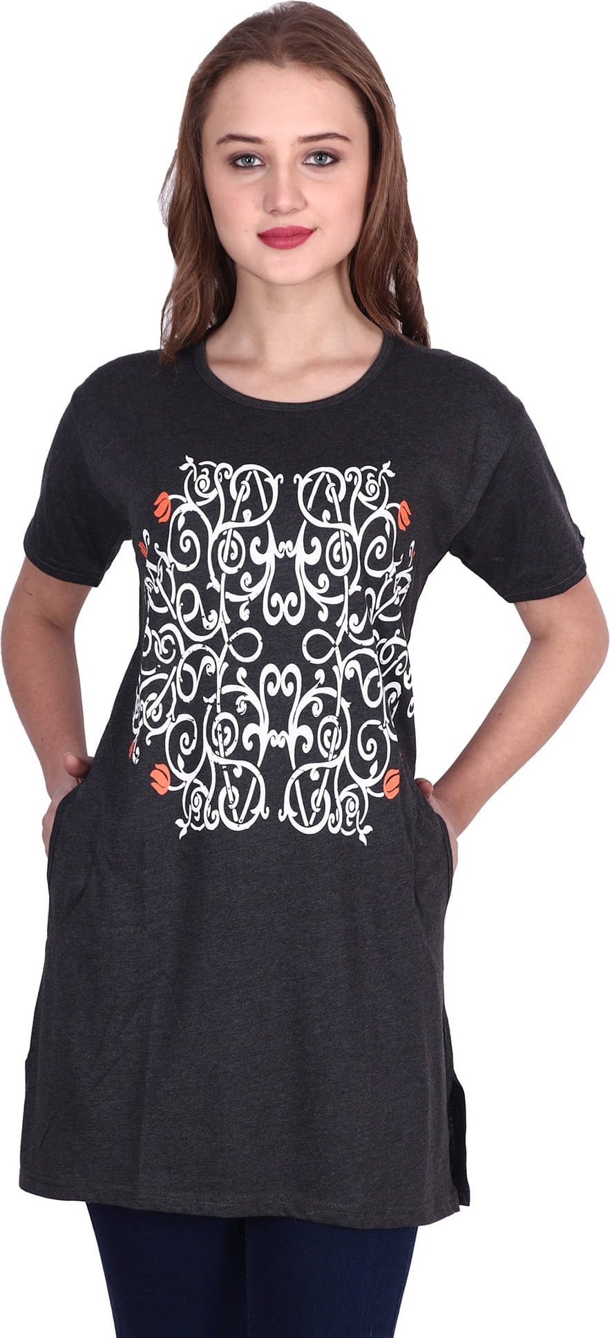    			Ddaspration Women's Cotton Blend Regular Top ( Multicolor )
