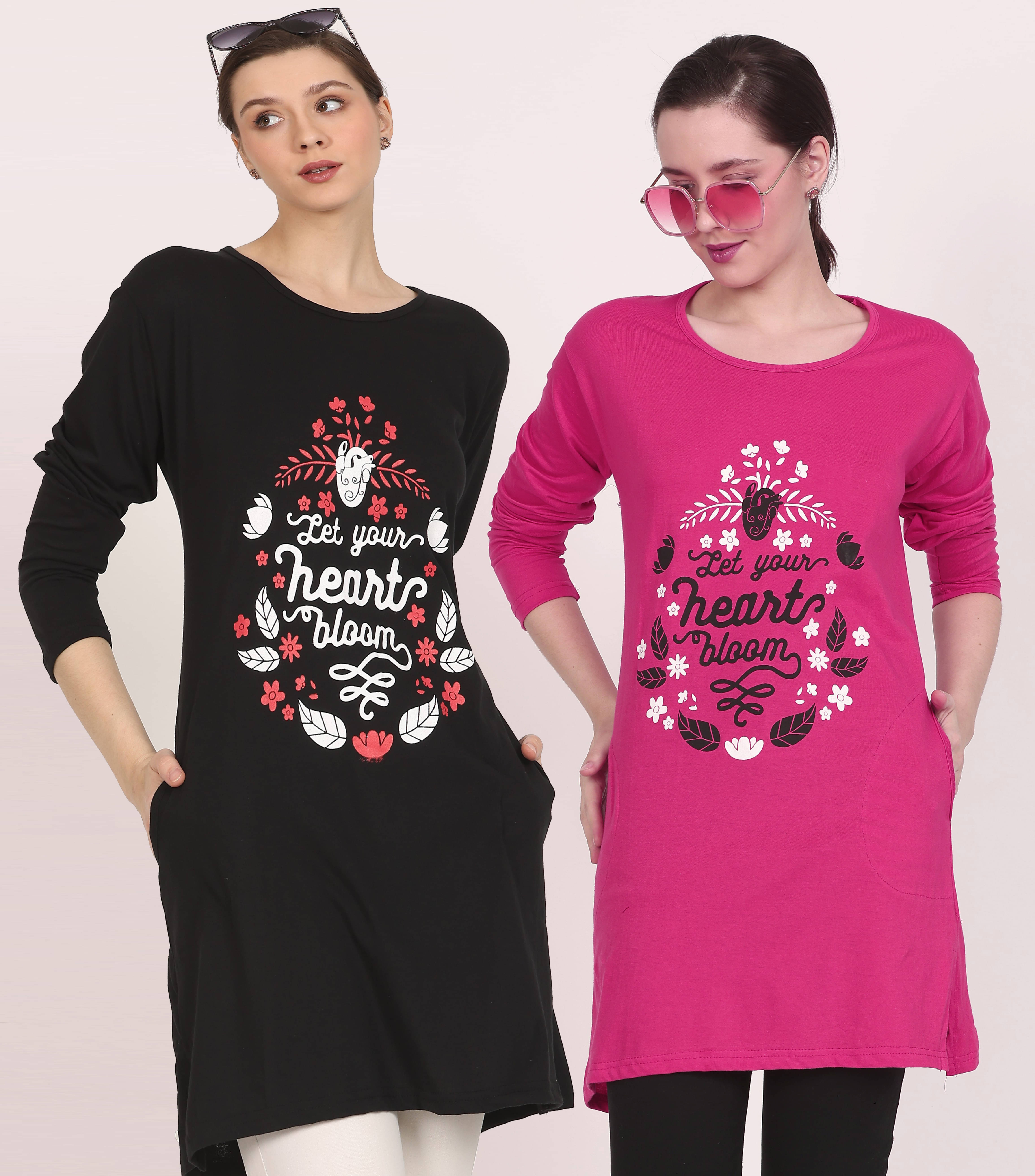 Ddaspration Women's Cotton Blend Regular Top ( Multicolor ) Ddaspration Women's Cotton Blend Regular Top ( Multicolor )