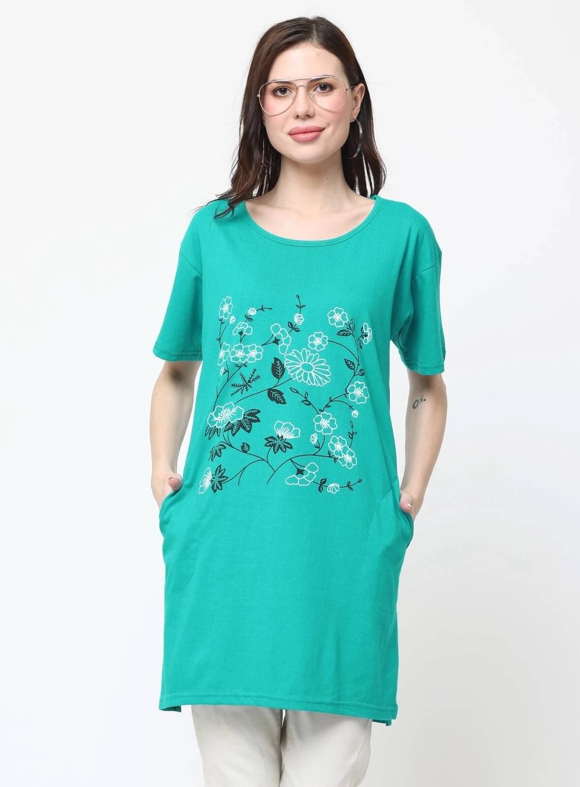     			Ddaspration Women's Cotton Blend Regular Top ( Multicolor )