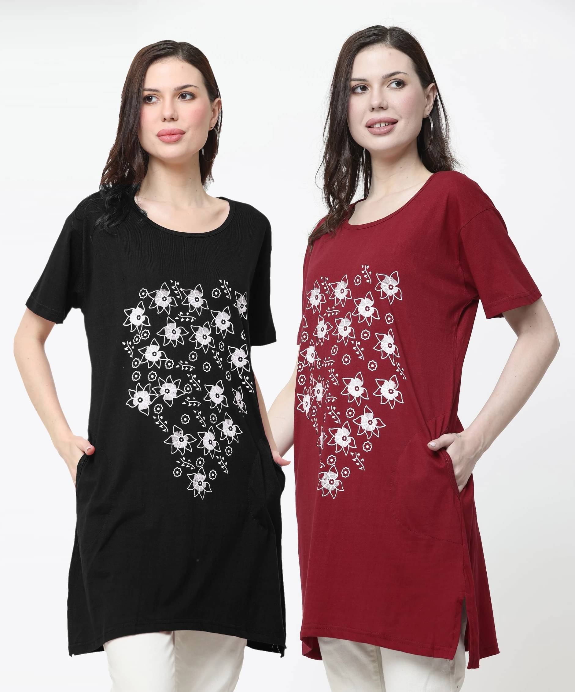     			Ddaspration Women's Cotton Blend Regular Top ( Multicolor )