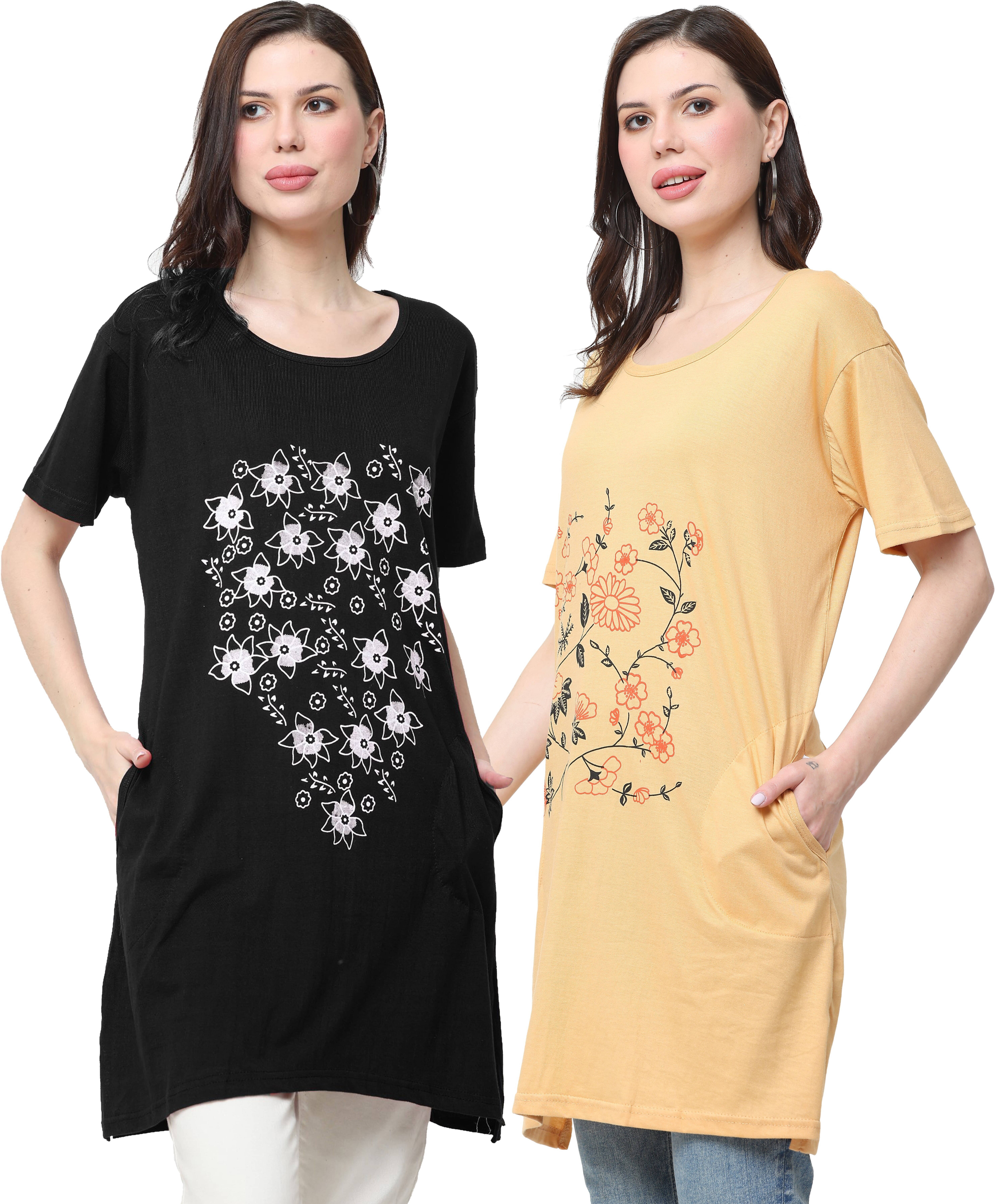     			Ddaspration Women's Cotton Blend Regular Top ( Multicolor )