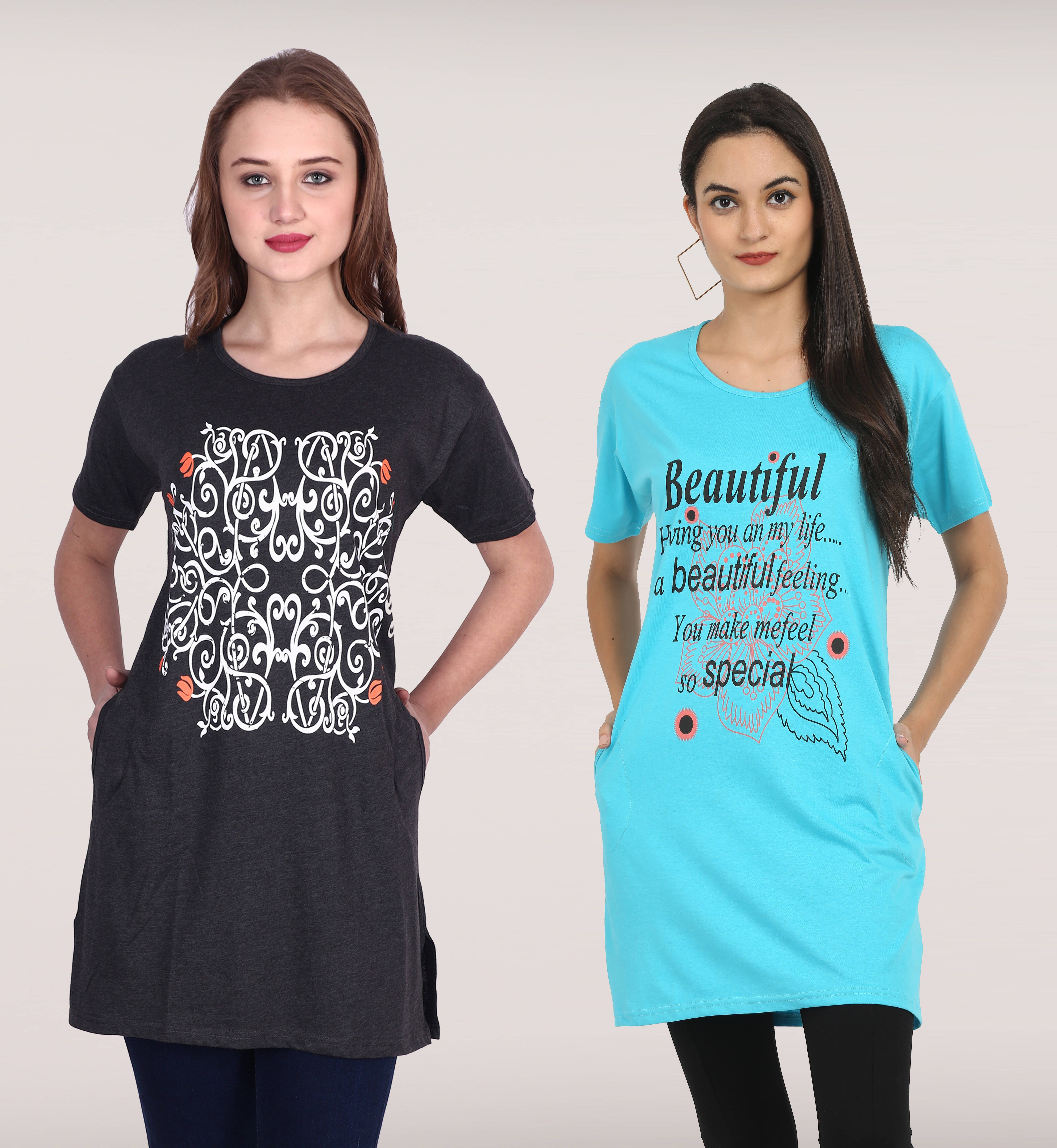     			Ddaspration Women's Cotton Blend Regular Top ( Multicolor )