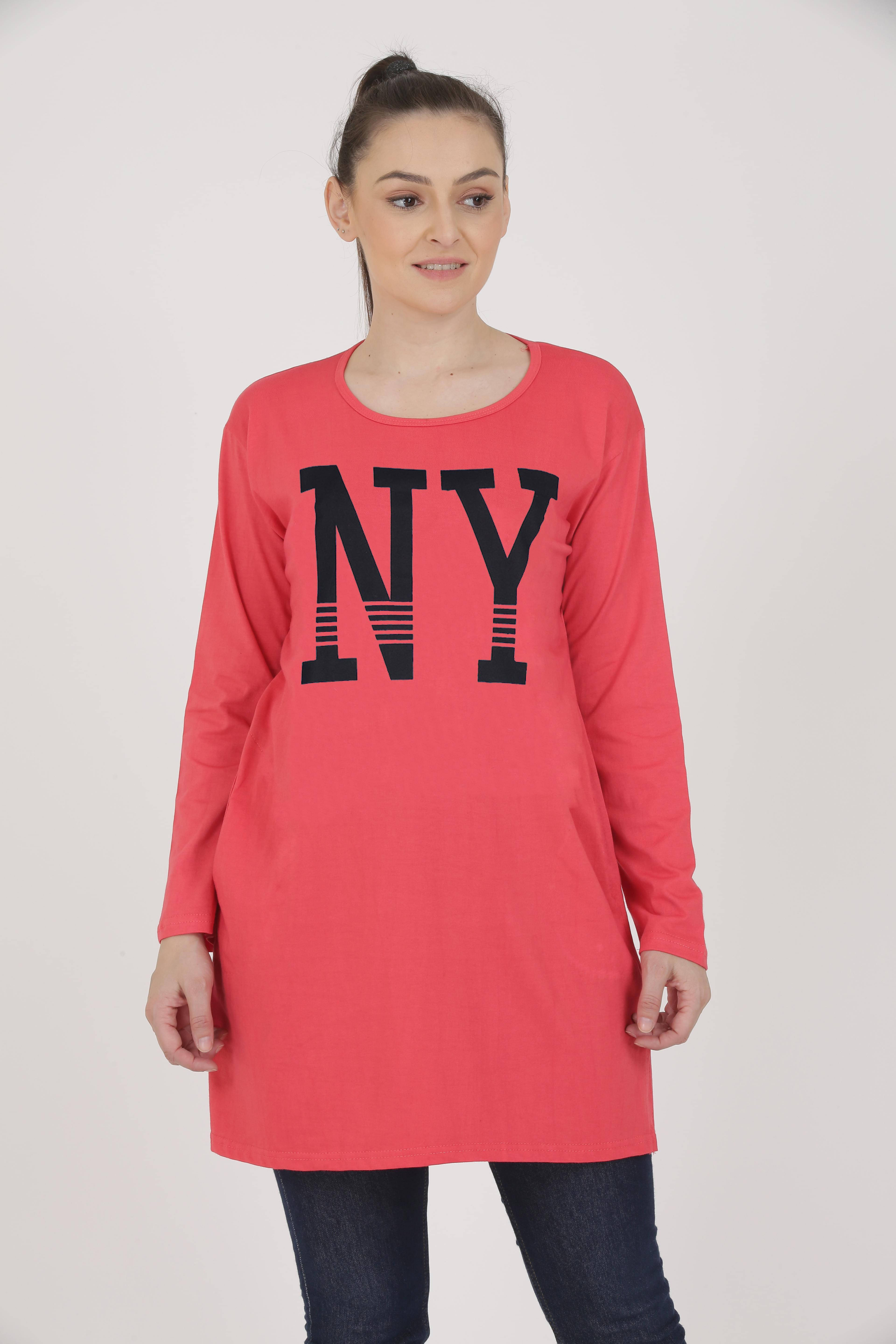    			Ddaspration Women's Cotton Blend Regular Top ( Pink )