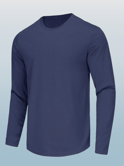 ELBATROSS Men Polyester Regular Fit Printed T-Shirt ( Navy ) ELBATROSS Men Polyester Regular Fit Printed T-Shirt ( Navy )