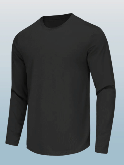     			ELBATROSS Men Polyester Regular Fit Printed T-Shirt ( Black )