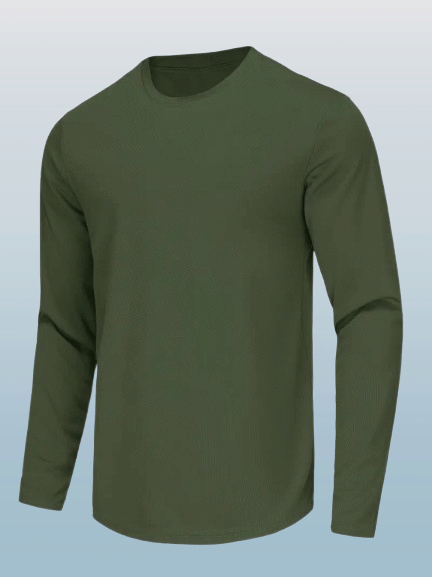    			ELBATROSS Men Polyester Regular Fit Printed T-Shirt ( Olive )