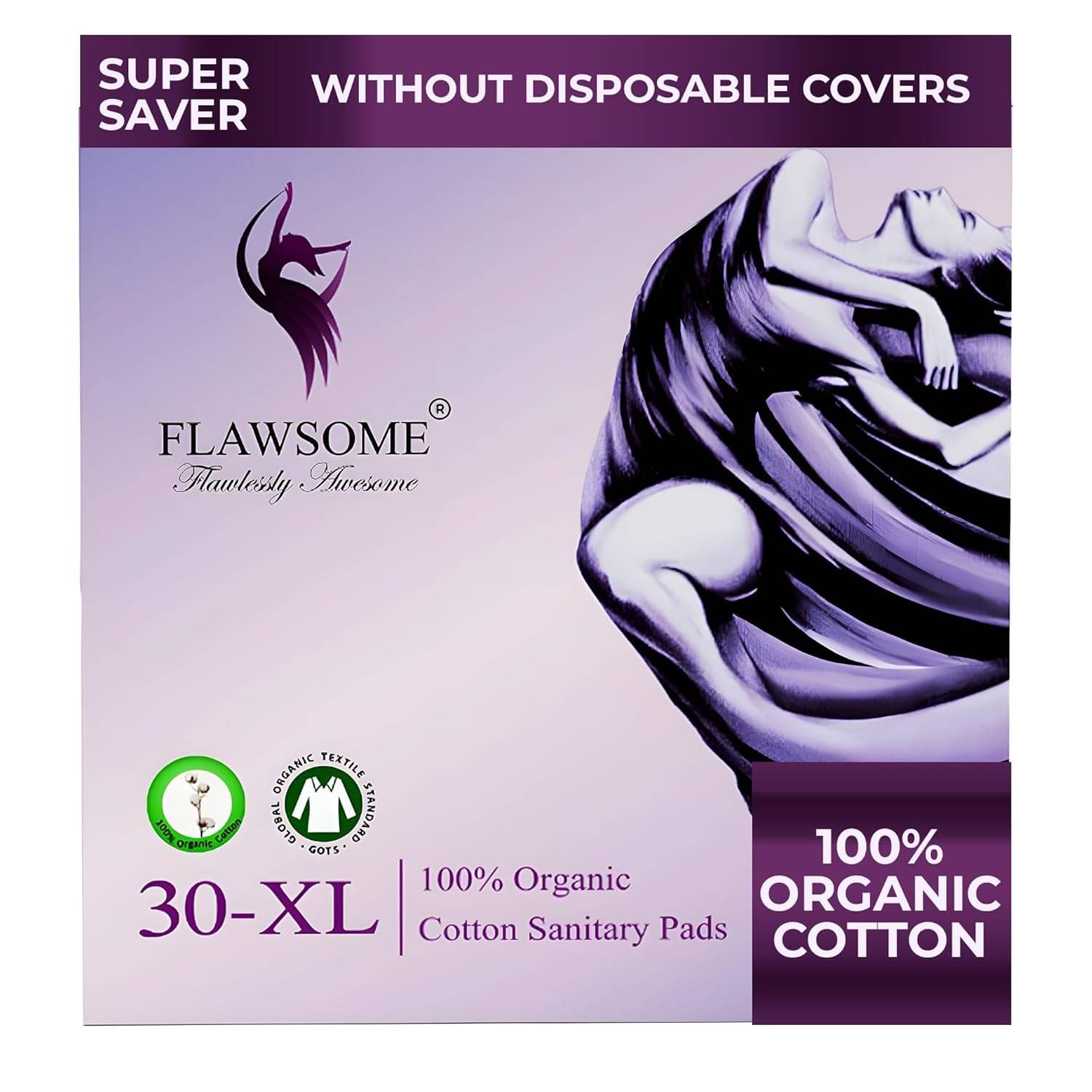     			FLAWSOME Cottony XL Ultra Thin Sanitary Pad