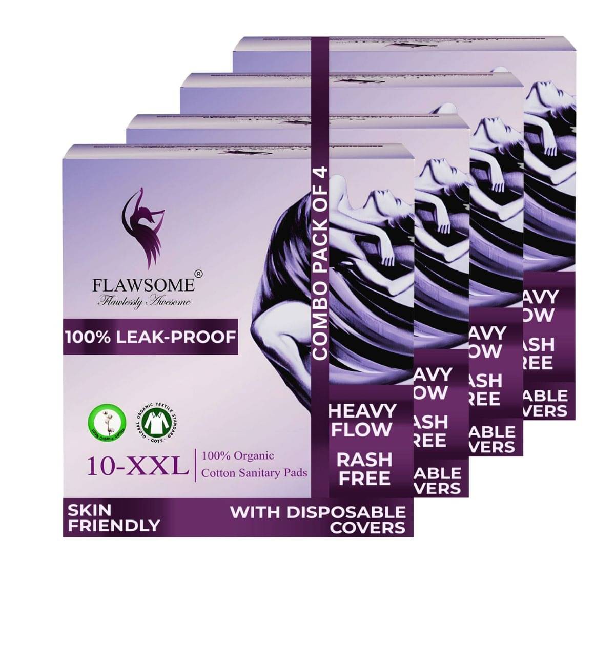     			FLAWSOME Cottony XXL Ultra Thin Sanitary Pad
