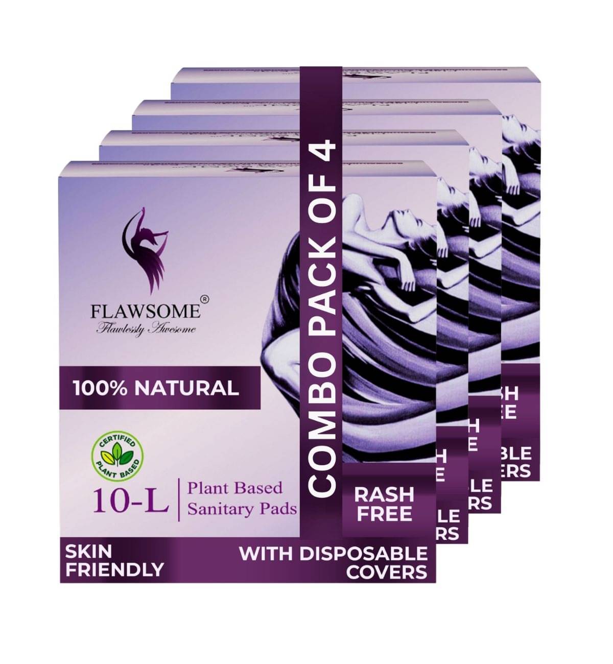     			FLAWSOME Dry Large Ultra Thin Sanitary Pad