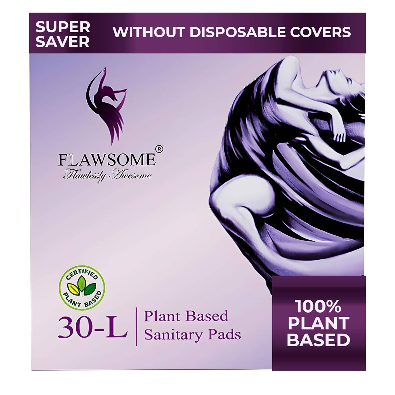     			FLAWSOME Dry Large Ultra Thin Sanitary Pad