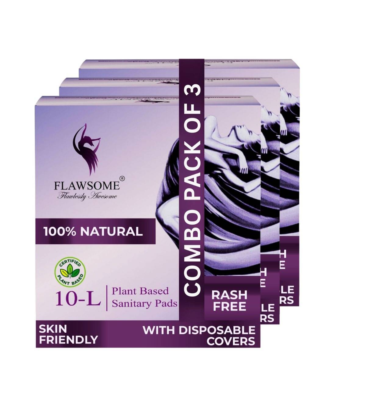     			FLAWSOME Dry Large Ultra Thin Sanitary Pad