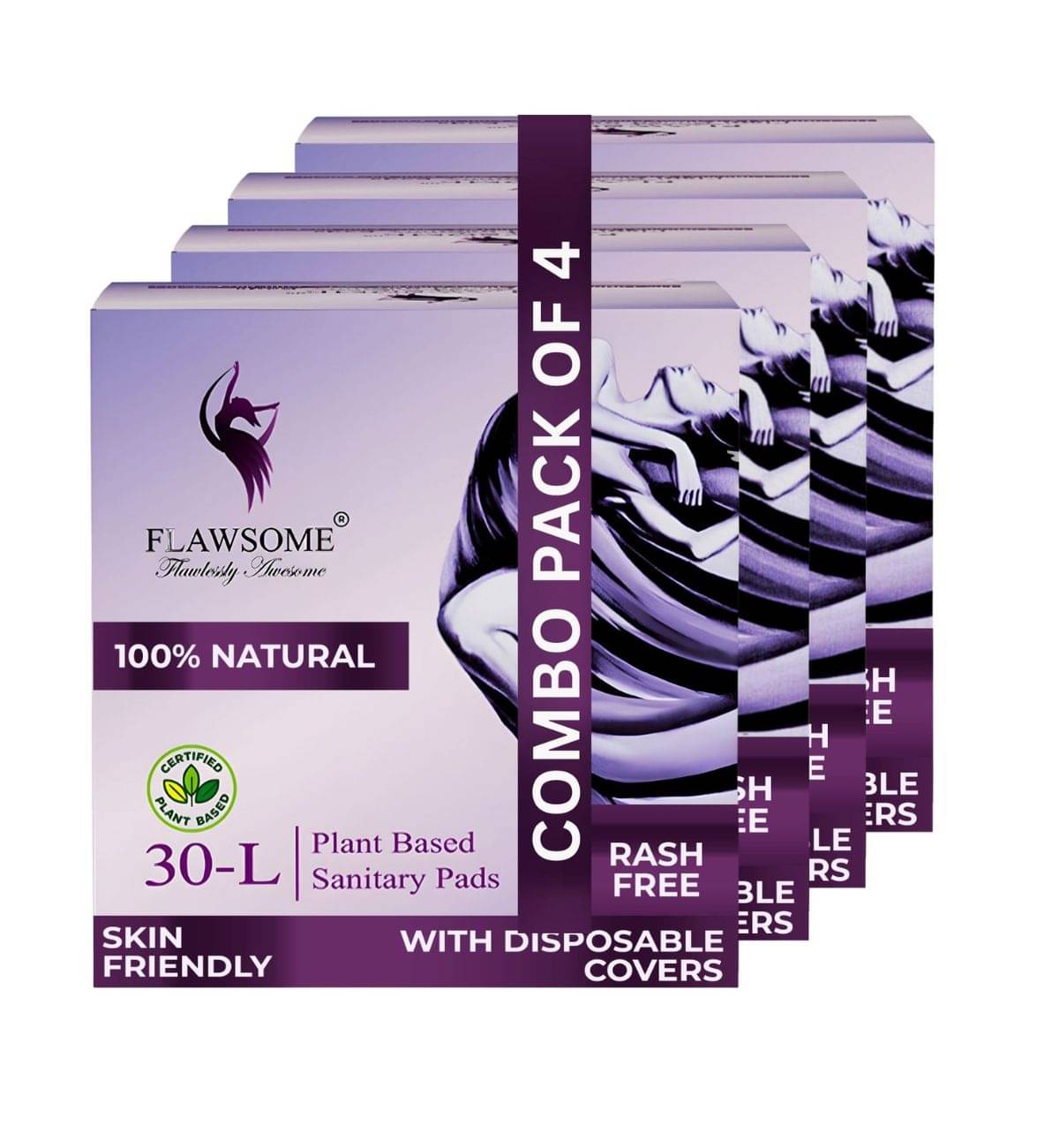     			FLAWSOME Dry Large Ultra Thin Sanitary Pad