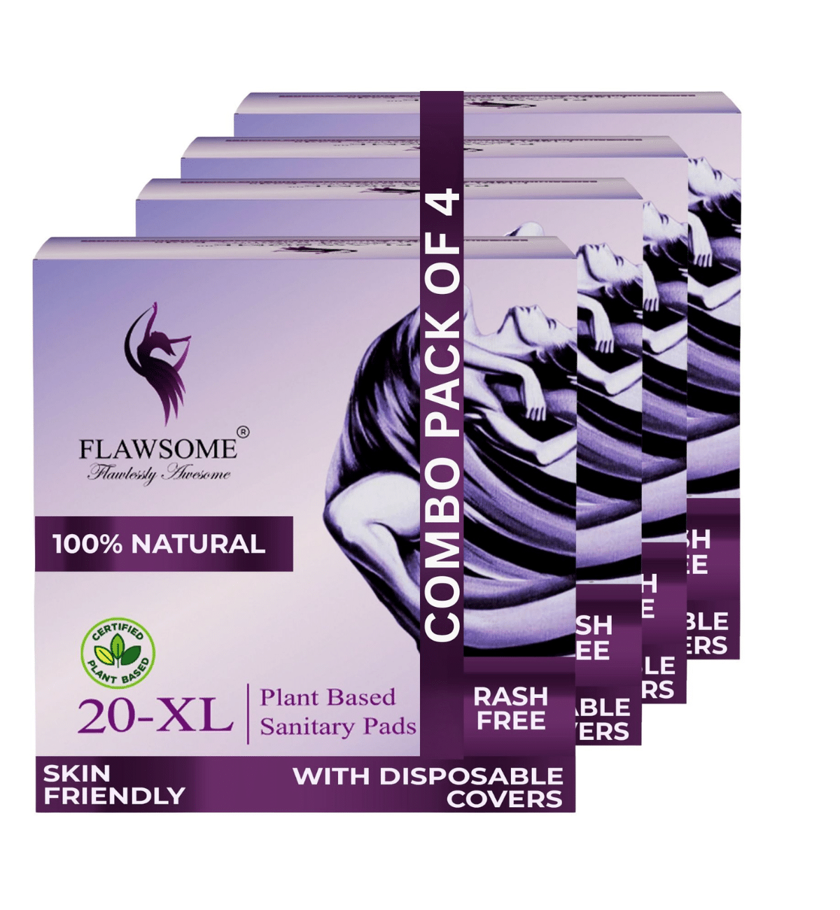     			FLAWSOME Dry XL Ultra Thin Sanitary Pad