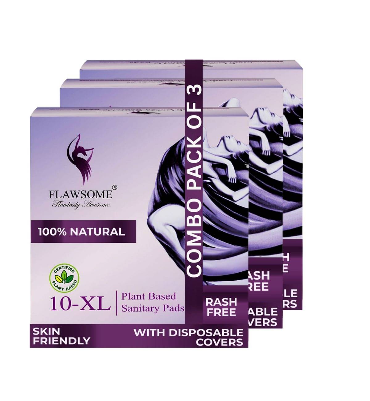     			FLAWSOME Dry XL Ultra Thin Sanitary Pad