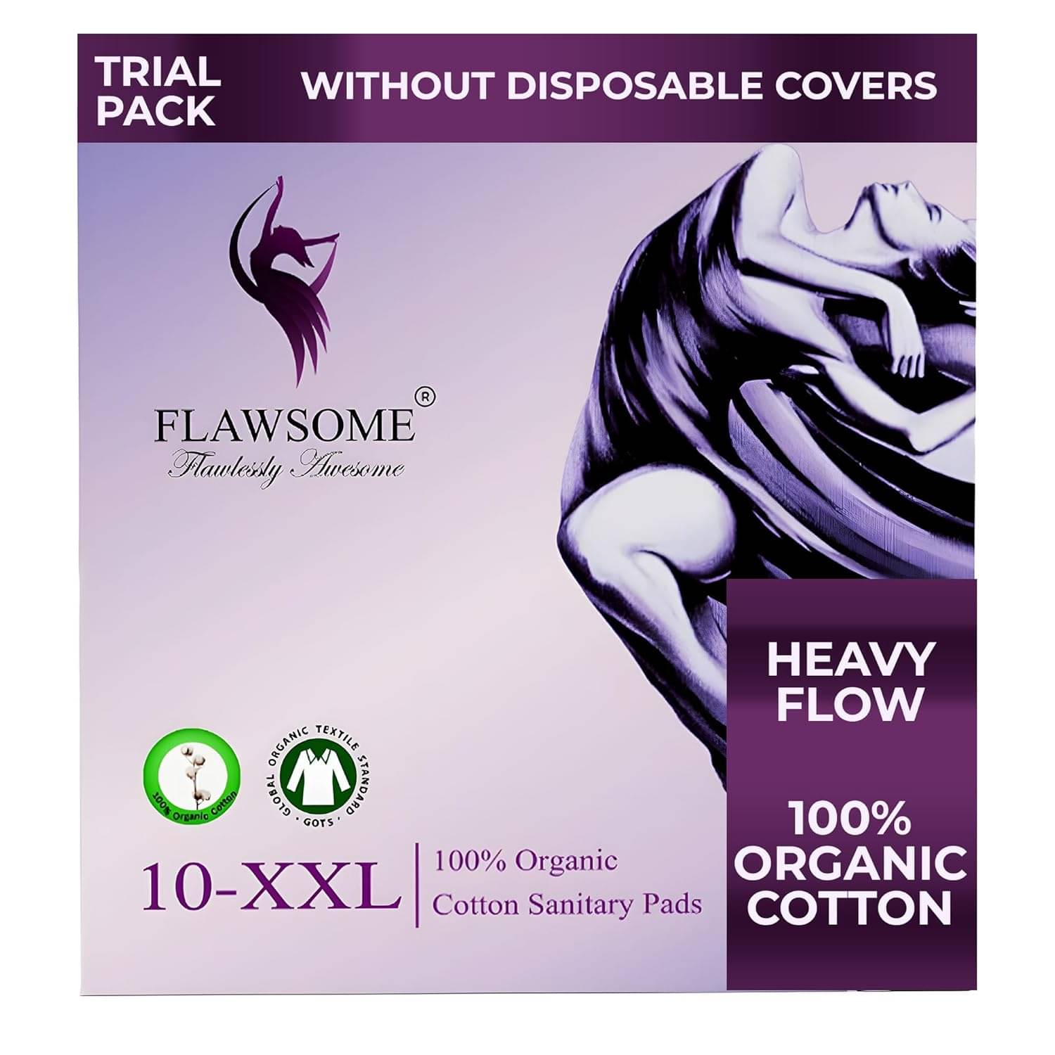     			FLAWSOME Dry XXL Ultra Thin Sanitary Pad