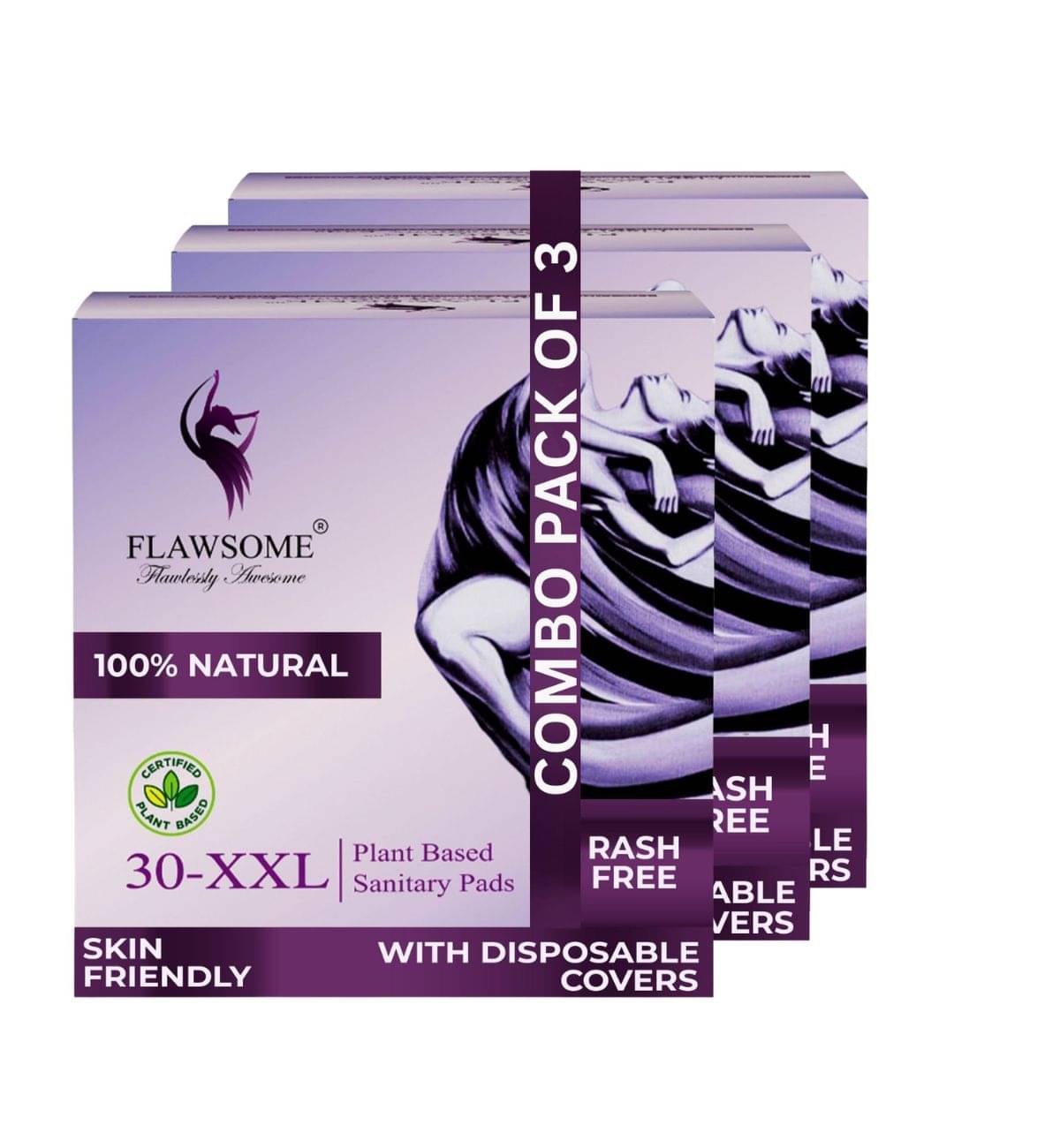     			FLAWSOME Dry XXL Ultra Thin Sanitary Pad