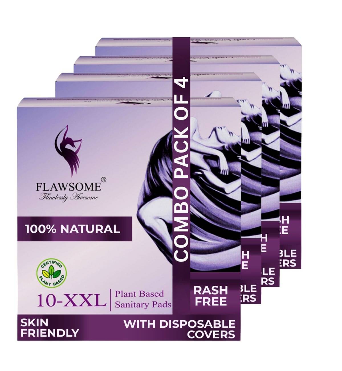     			FLAWSOME Dry XXL Ultra Thin Sanitary Pad