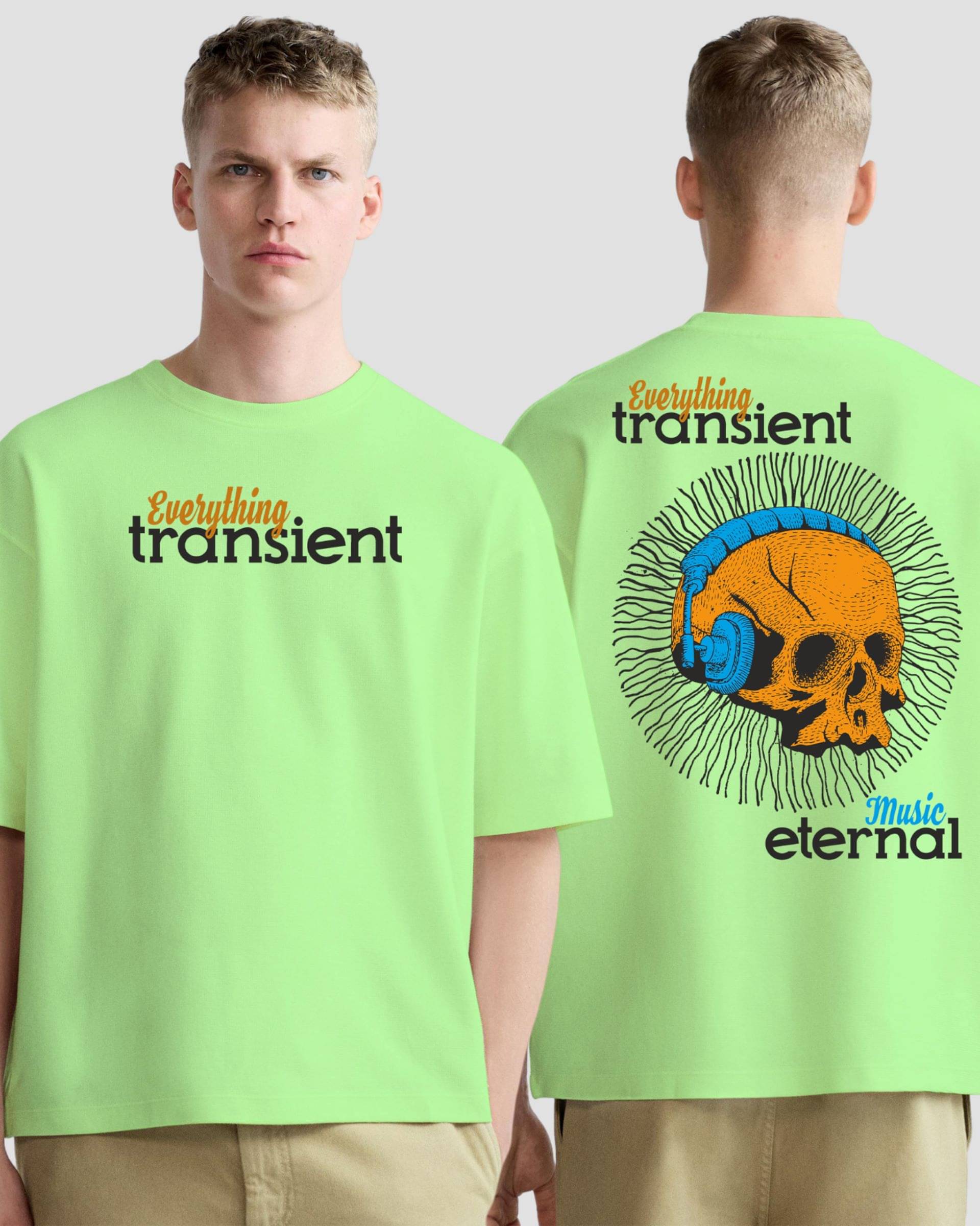     			FLYIND VOGUE OUTFIT Men Polyester Regular Fit Self Design T-Shirt ( Mint Green )