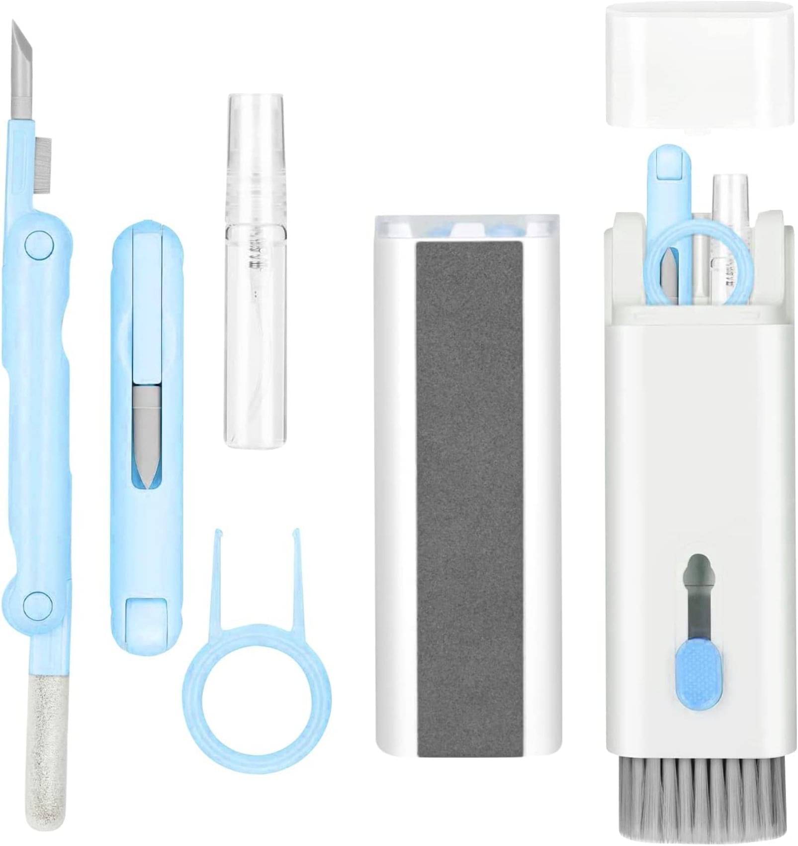     			Gadget Deals-7 in 1- Gadget Cleaning kit | Electronic Cleaning kit |(Empty Spray Bottle) with Brush Multifunctional Cleaning Kit for AirPods,Laptop Cleaning kit,Smartphones,Earbuds,Camera