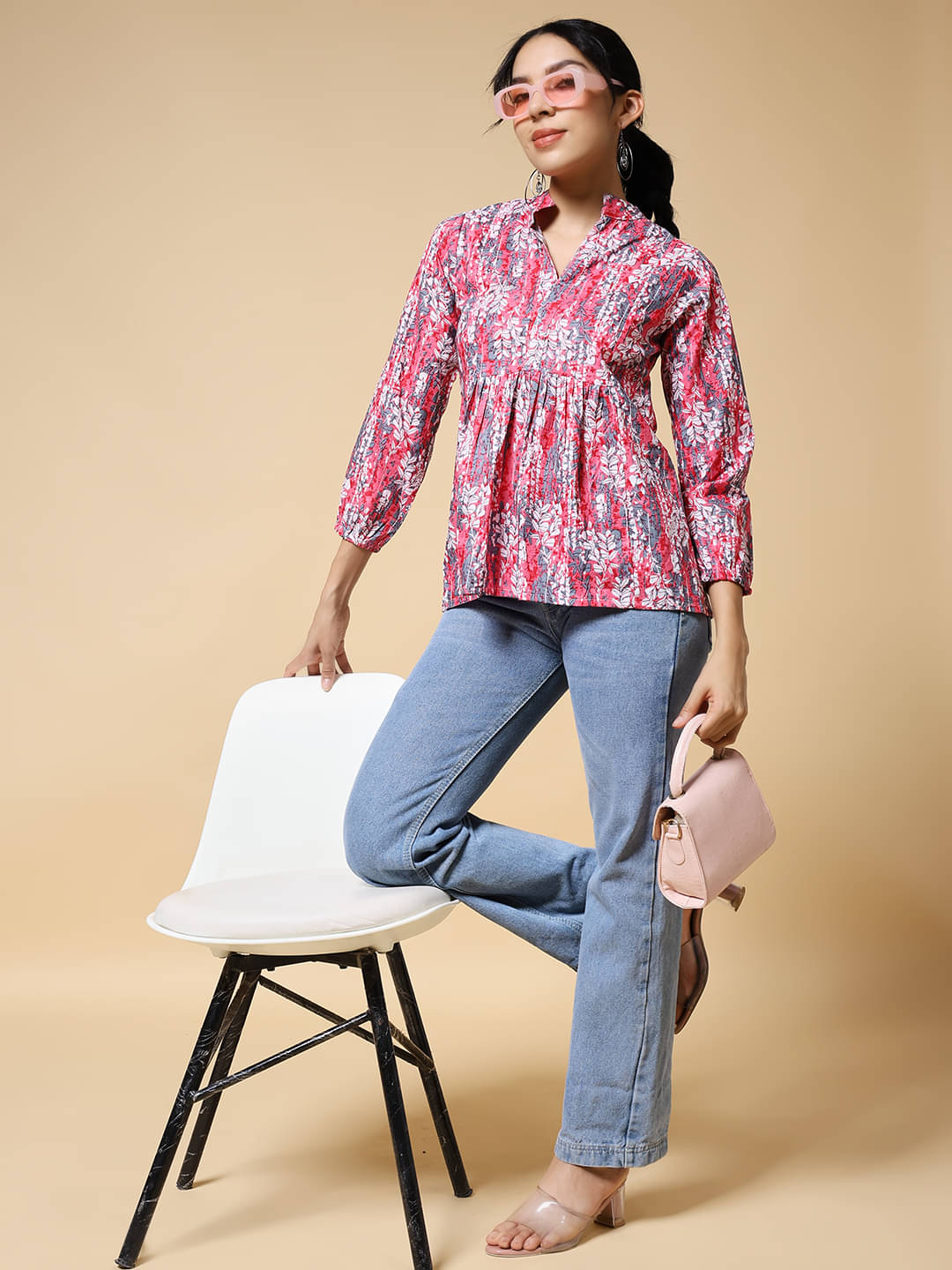 Istyle Can Women's Cotton Regular Top ( Multicolor )     			Istyle Can Women's Cotton Regular Top ( Multicolor )