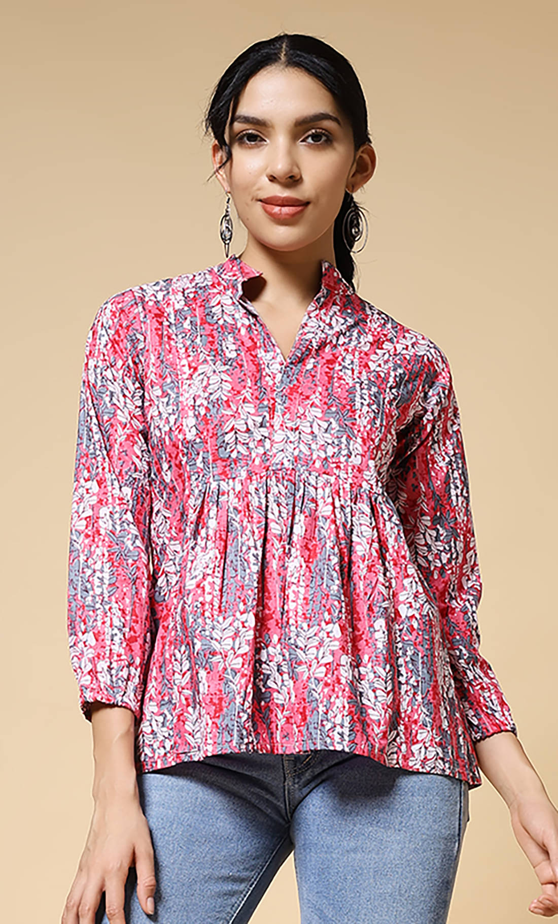     			Istyle Can Women's Cotton Regular Top ( Multicolor )