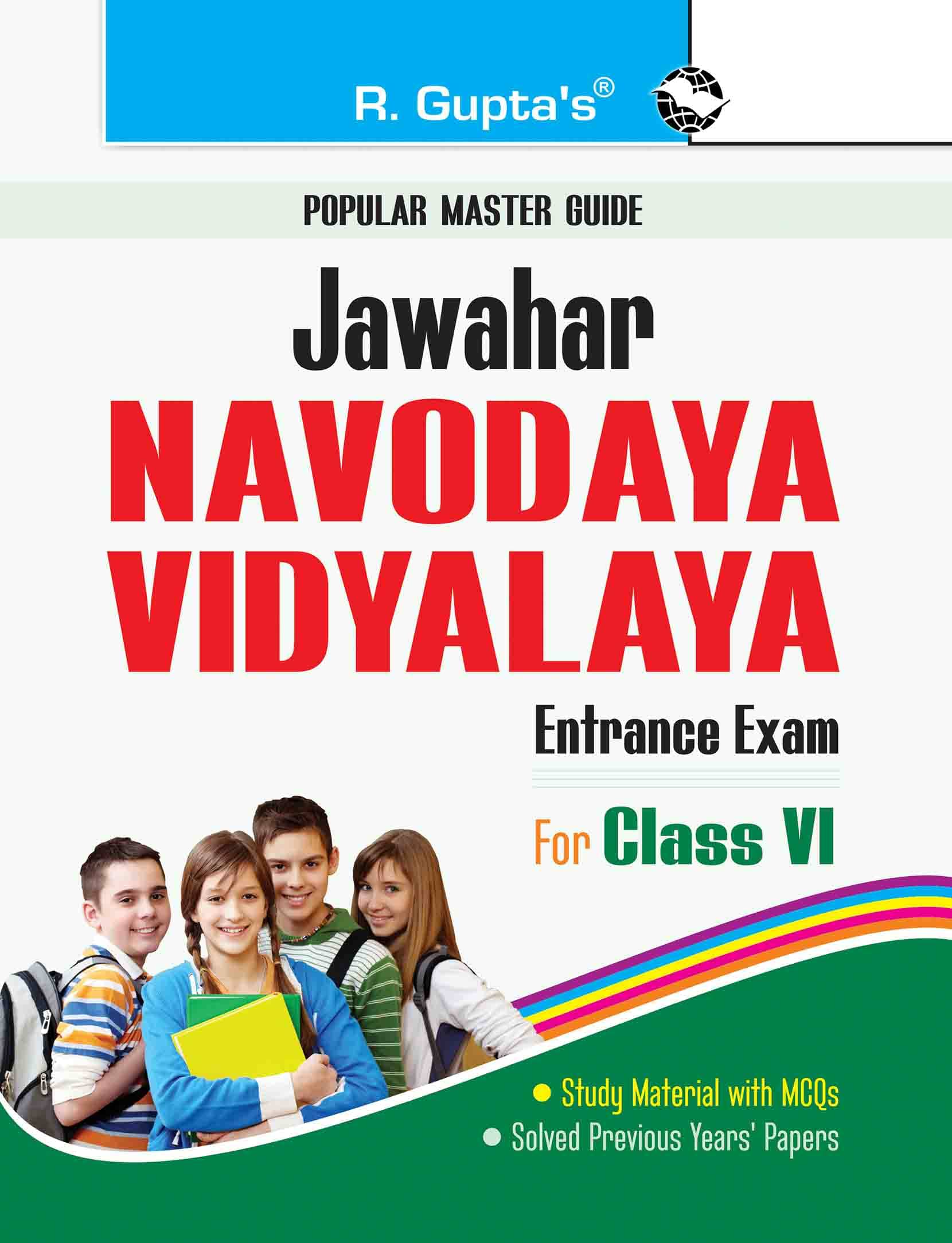     			Jawahar Navodaya Vidyalaya Entrance Exam Guide for (6th) Class VI