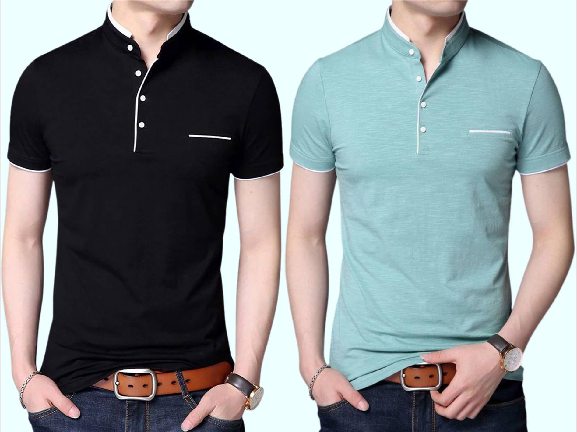 Letsshine Men Cotton Blend Regular Fit Solid T-Shirt ( Multicolor3 ) Letsshine Men Cotton Blend Regular Fit Solid T-Shirt ( Multicolor3 )