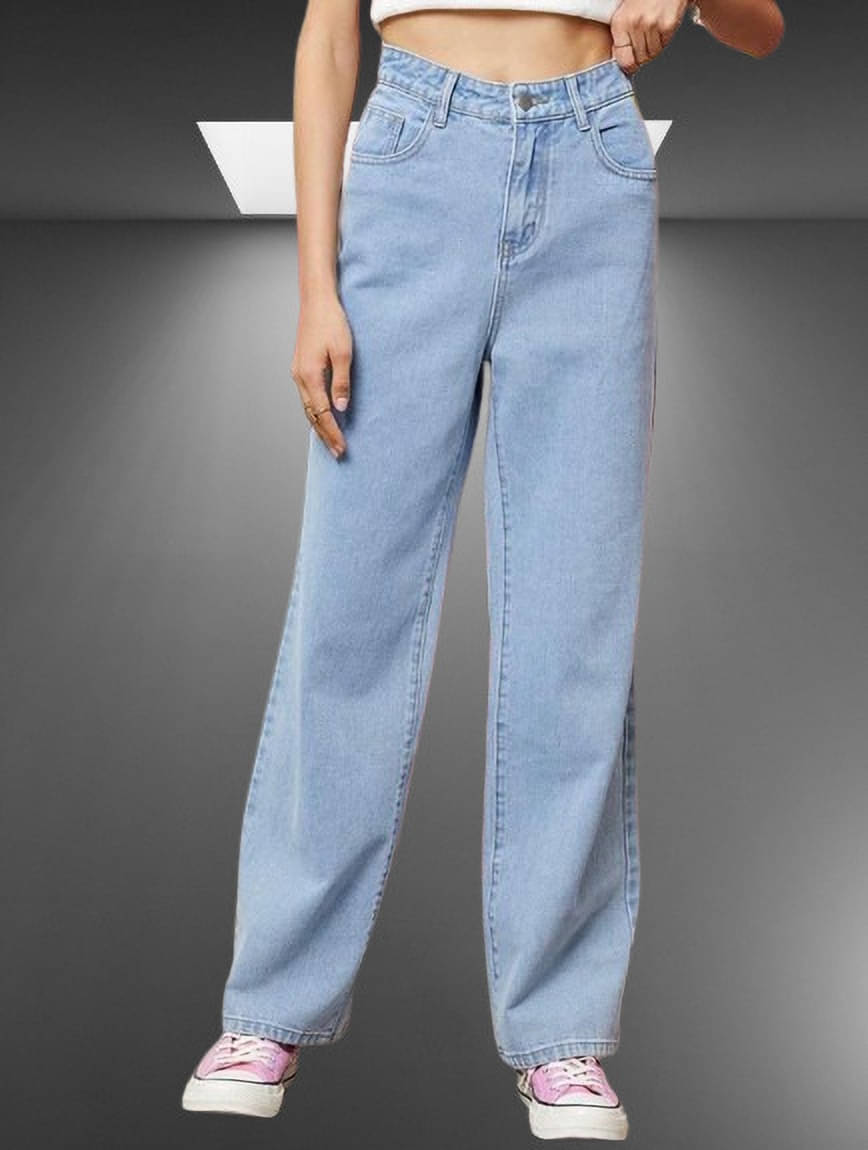     			Mercel Women's Regular Fit Low-Rise Jeans ( Light Blue )