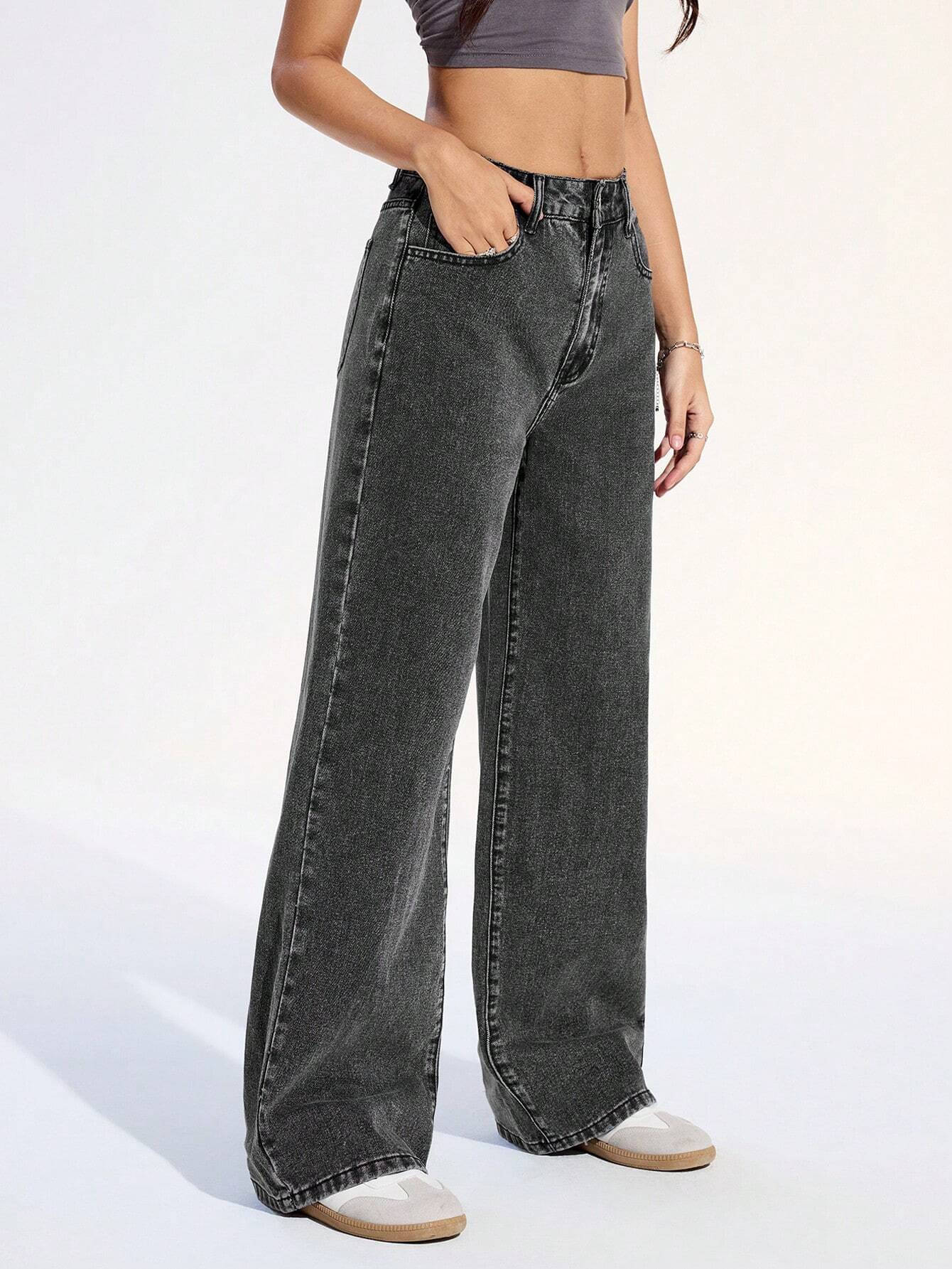     			Mercel Women's Relaxed Fit Mid-Rise Jeans ( Black )