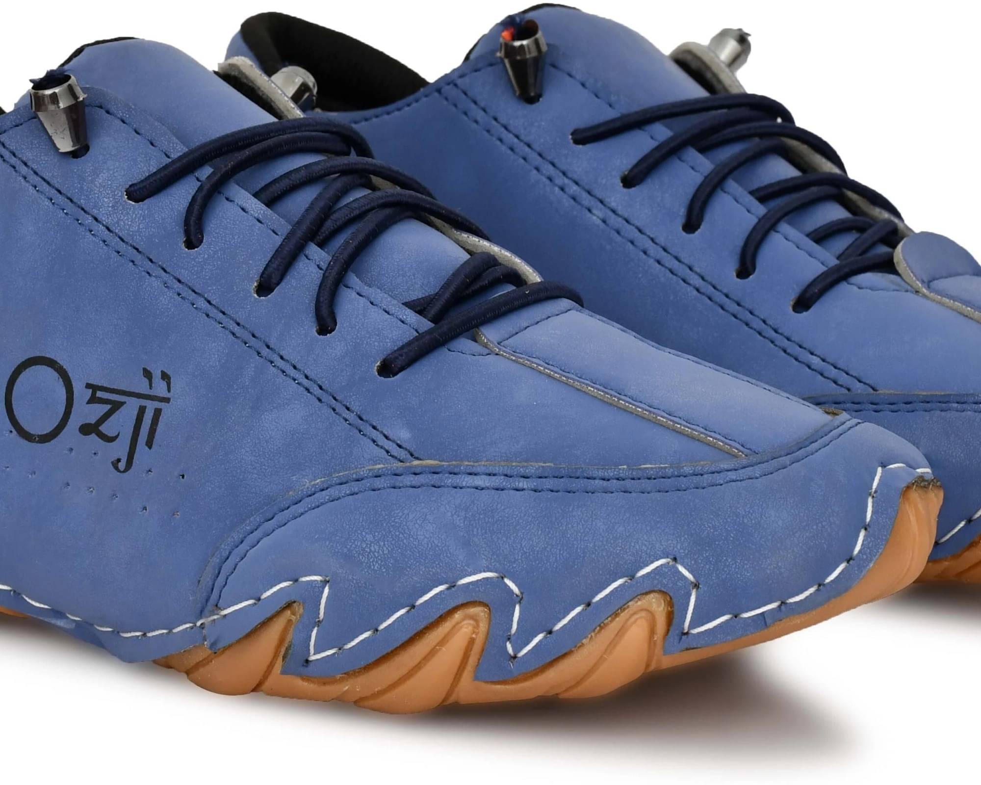     			OZJI Blue Men's Slip-on Shoes