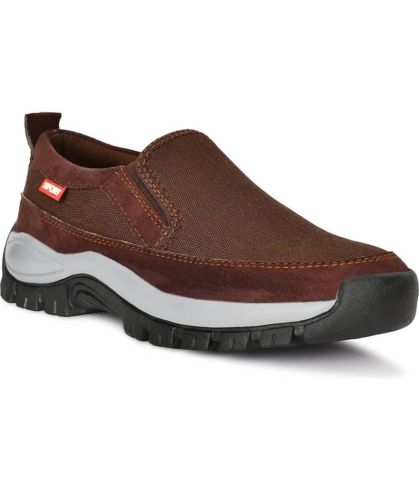Ajio Brown Sports Shoes Mens Ajio Superdry Street Sport Low