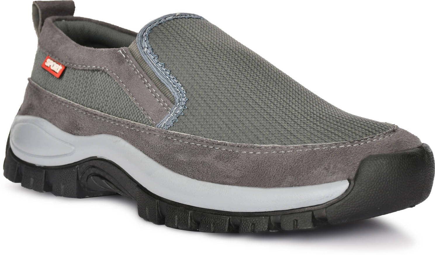 OZJI Gray Men's Sports Running Shoes OZJI Gray Men's Sports Running Shoes