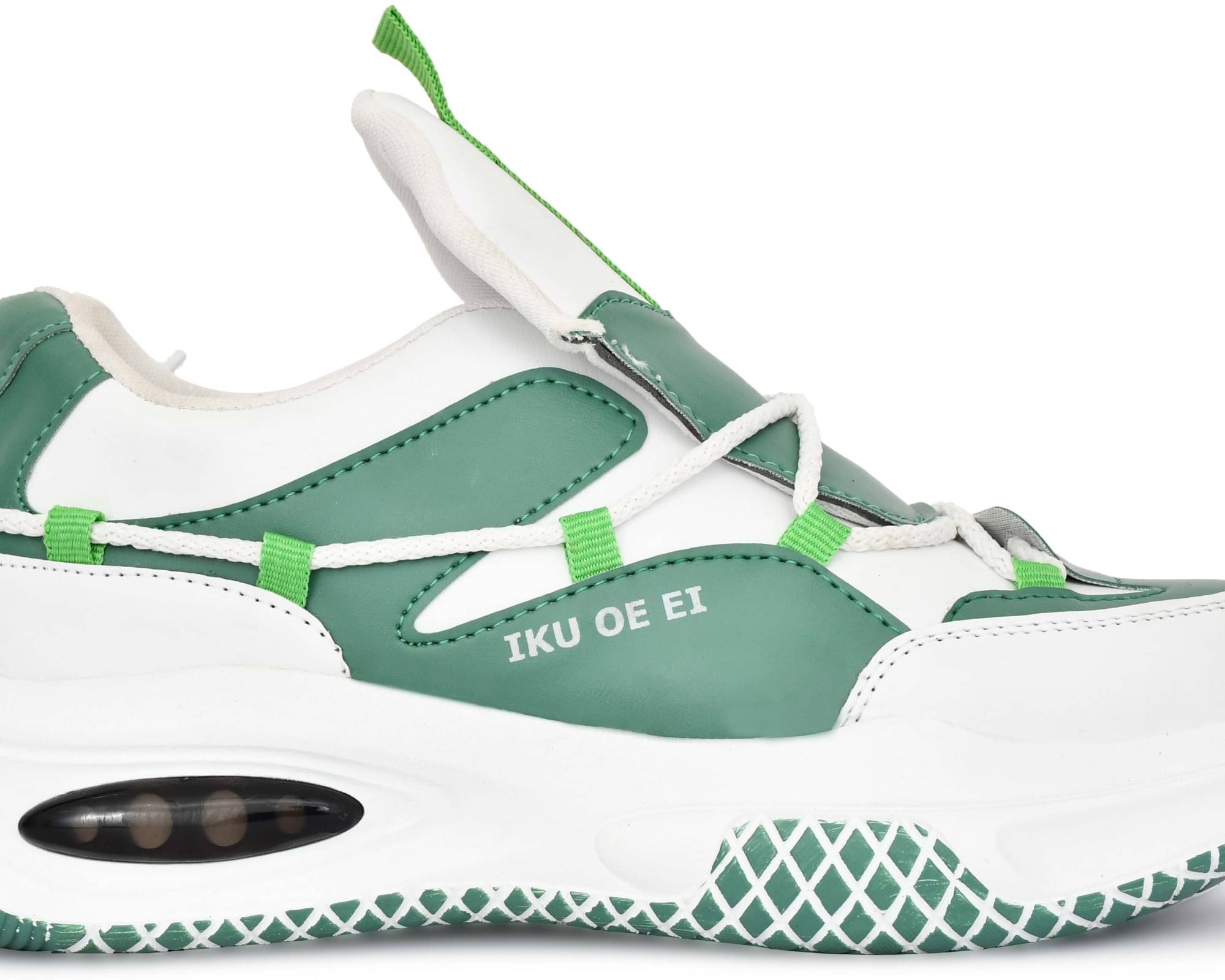     			OZJI Green Men's Slip-on Shoes