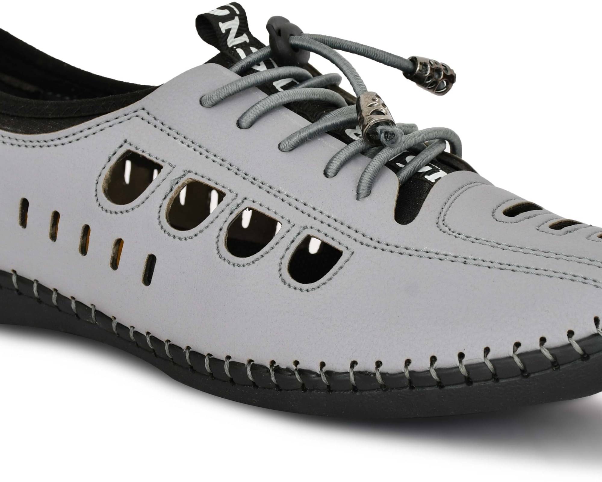     			OZJI - Grey Men's Sandals