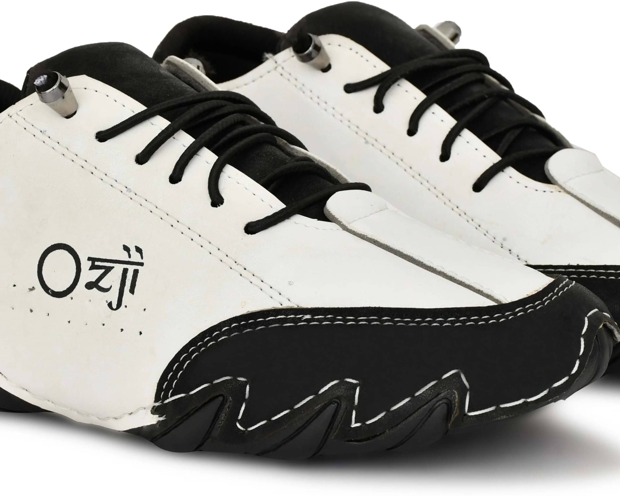     			OZJI White Men's Slip-on Shoes