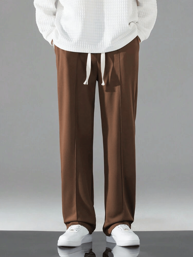     			PAVICHA Regular Flat Men's Trouser - Brown ( Pack of 1 )