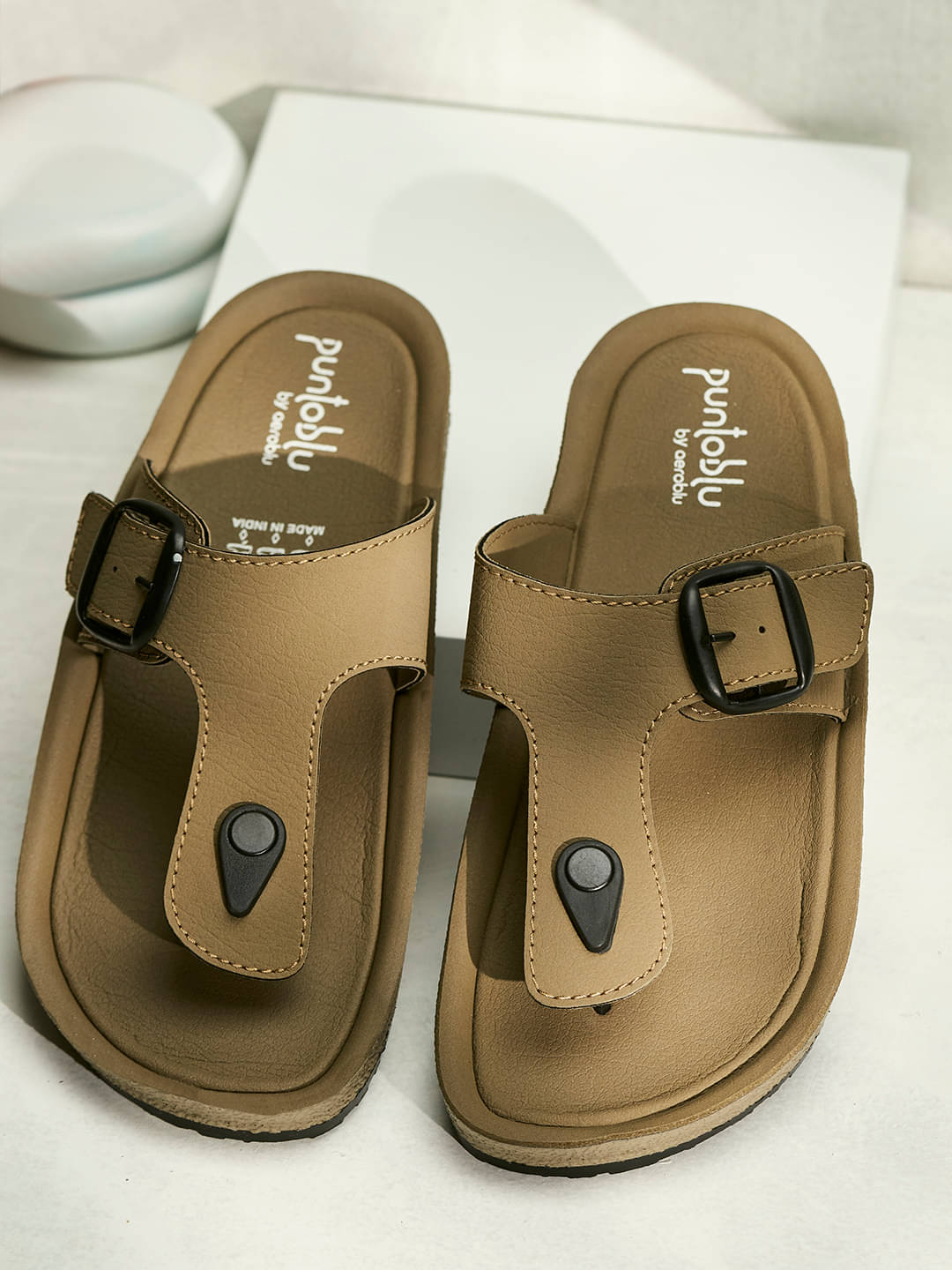     			Puntoblu Olive Men's Daily Slipper