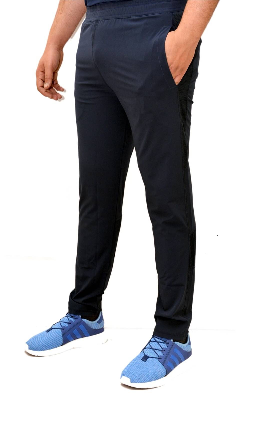RAN BOLT Blue Polyester Men's Trackpants ( Pack of 1 ) RAN BOLT Blue Polyester Men's Trackpants ( Pack of 1 )