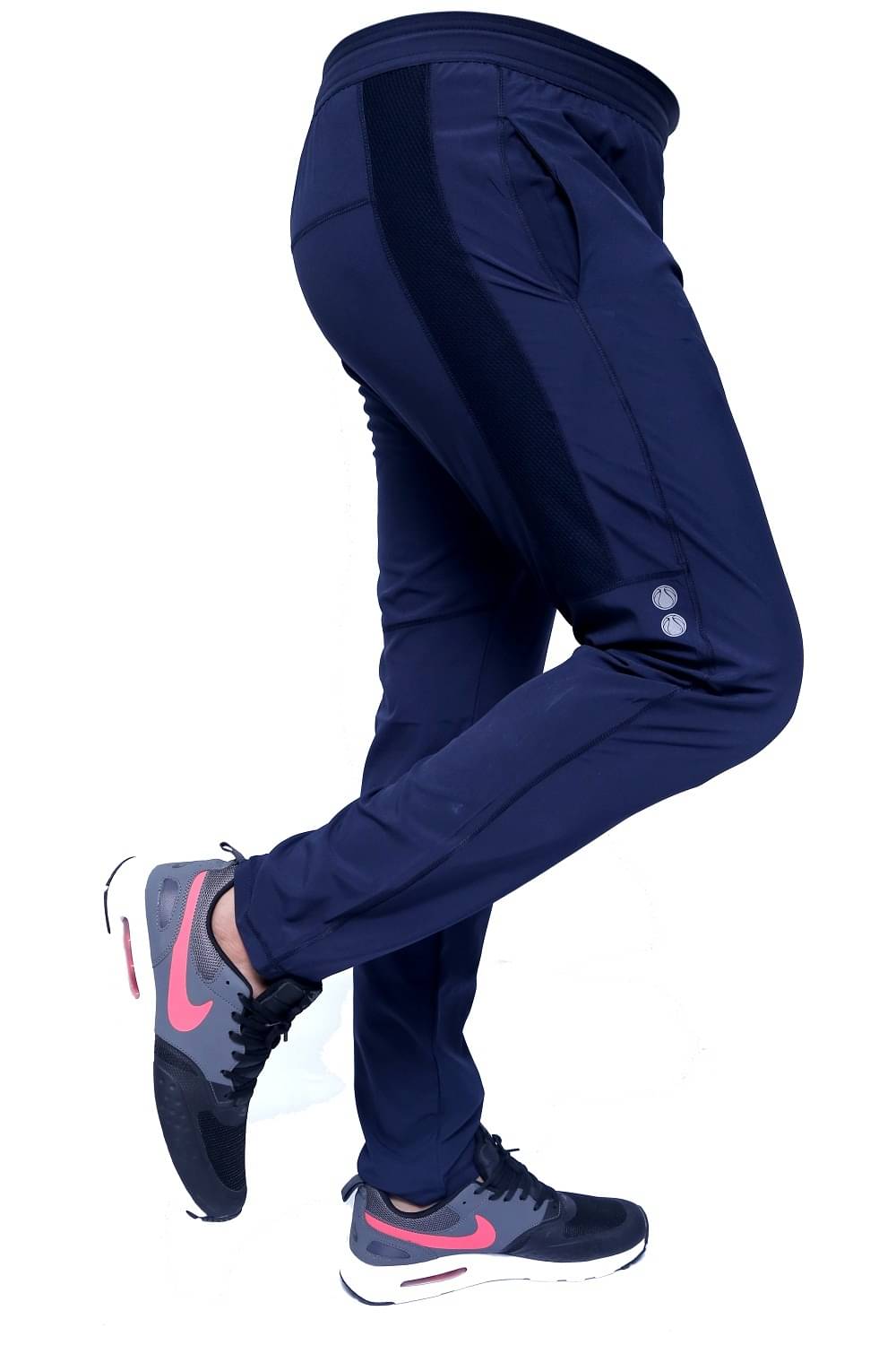     			RAN BOLT Navy Polyester Men's Trackpants ( Pack of 1 )