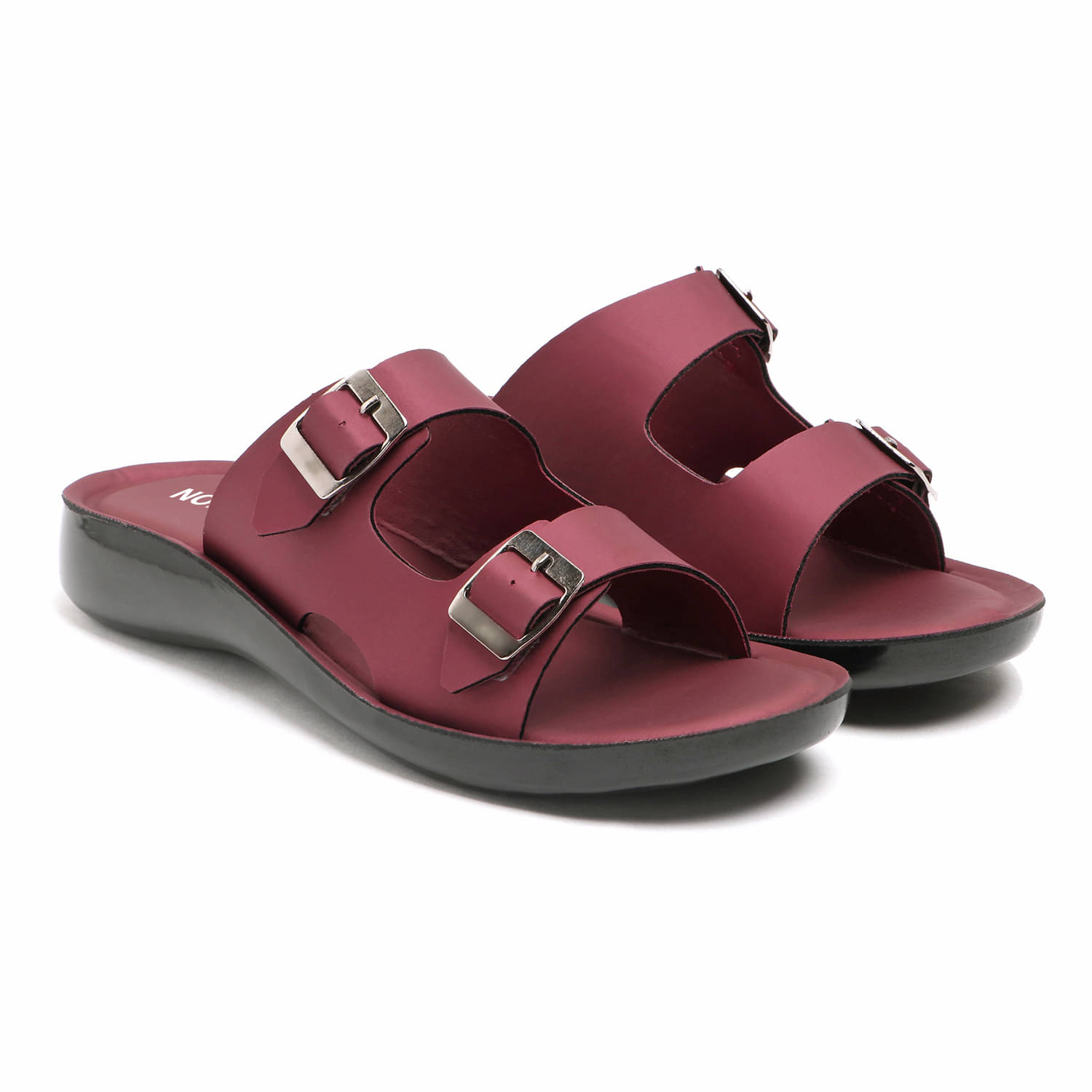     			SCHOOZI Maroon Women's Flats