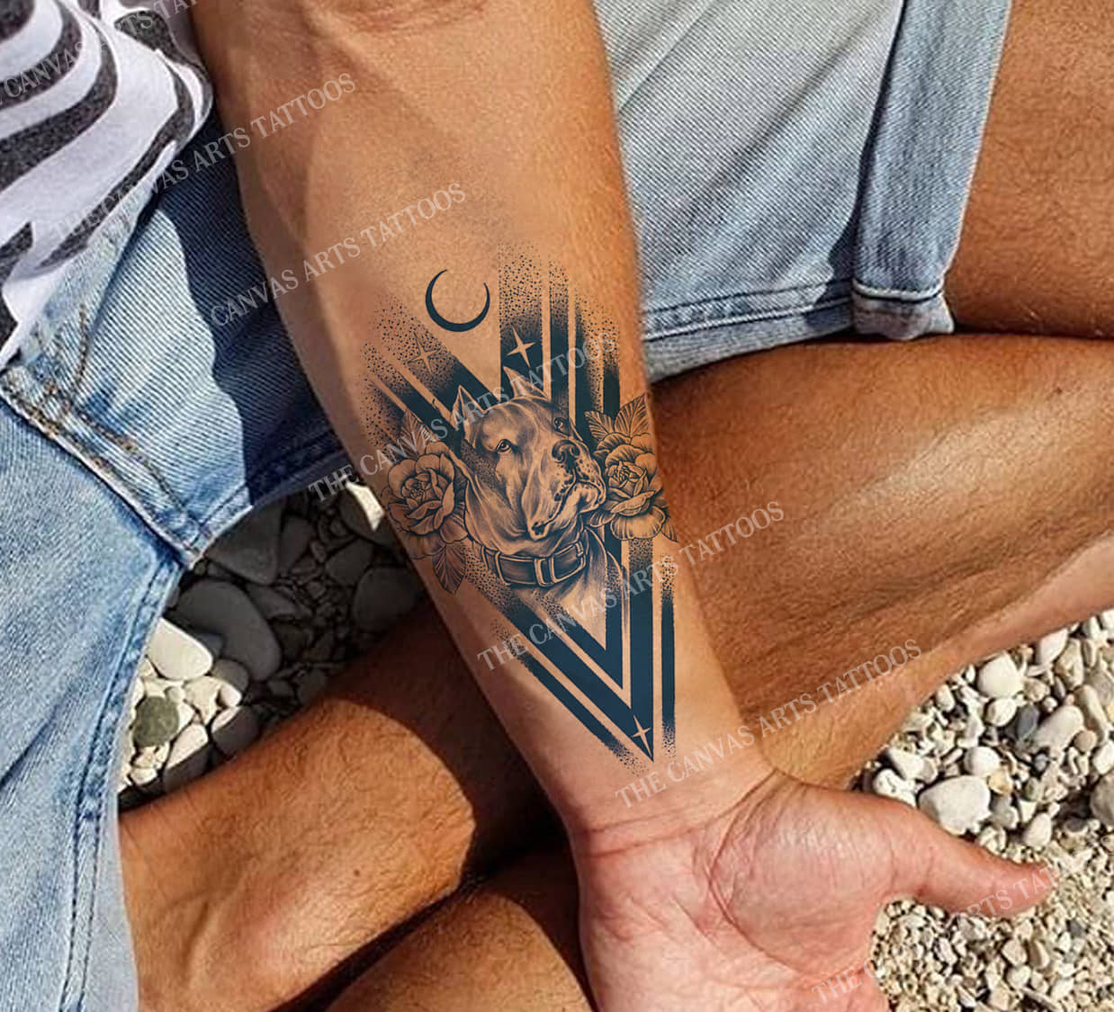 The Canvas Arts 4 Weeks Life Semipermanent Tattoo Realistic Look Body Tattoo