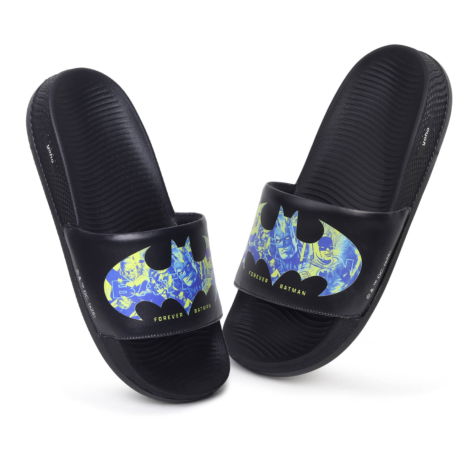     			Yoho - Black Men's Sandals